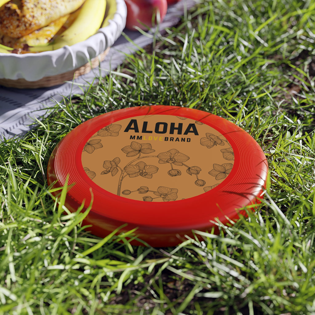 MMLoveBrand  Aloha Orchid Wham-O Frisbee | Aloha Frisbee | Orchid Lover Frisbee | MMLoveBrand