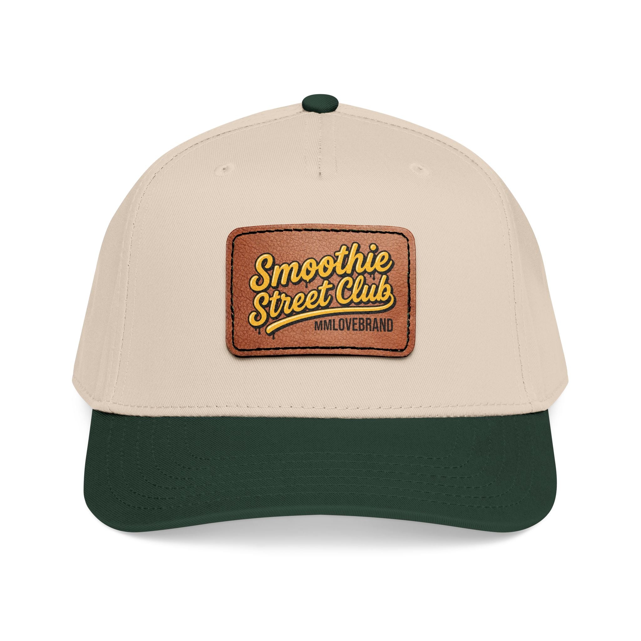 Smoothie Street Club Mid Profile Baseball Cap | Smoothie Lover Baseball Cap | Bay Area Filipina American Label | Smoothie Street Club | MMLoveBrand