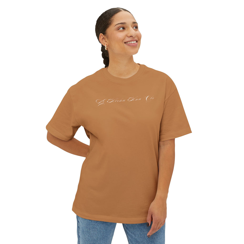 Ke Aloha Ana 'Ole Unisex Oversized Boxy Tee | God's Immeasurable Love Shirt | Christian Faith Apparel Aloha Street Club Collection | MMLoveBrand