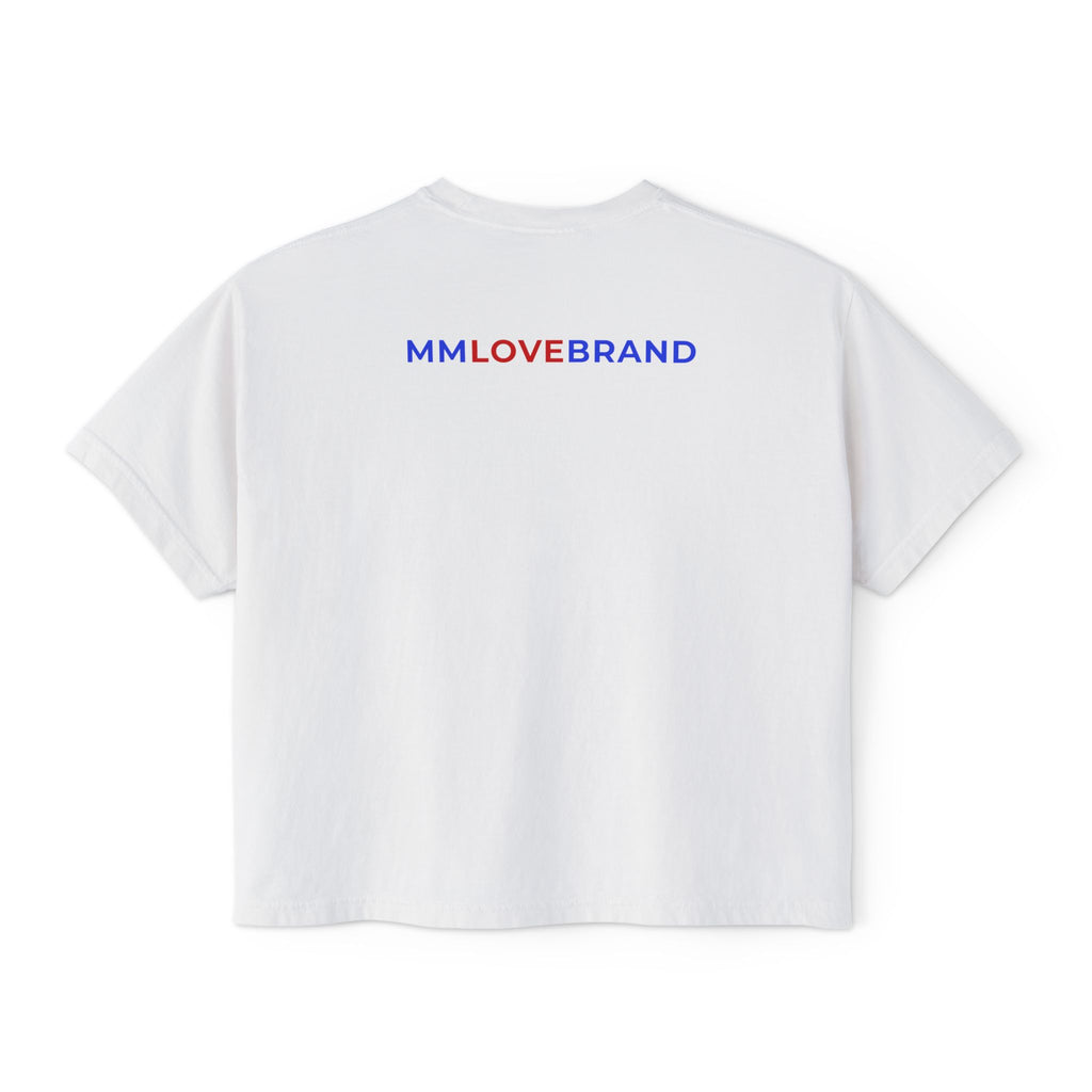 You + Me + Pickleball Women's Boxy Tee | Pickleball Swag | Pickleball Crop Top Pickleballer Collection | Bay Area Vibes & Sports Collection | MMLoveBrand