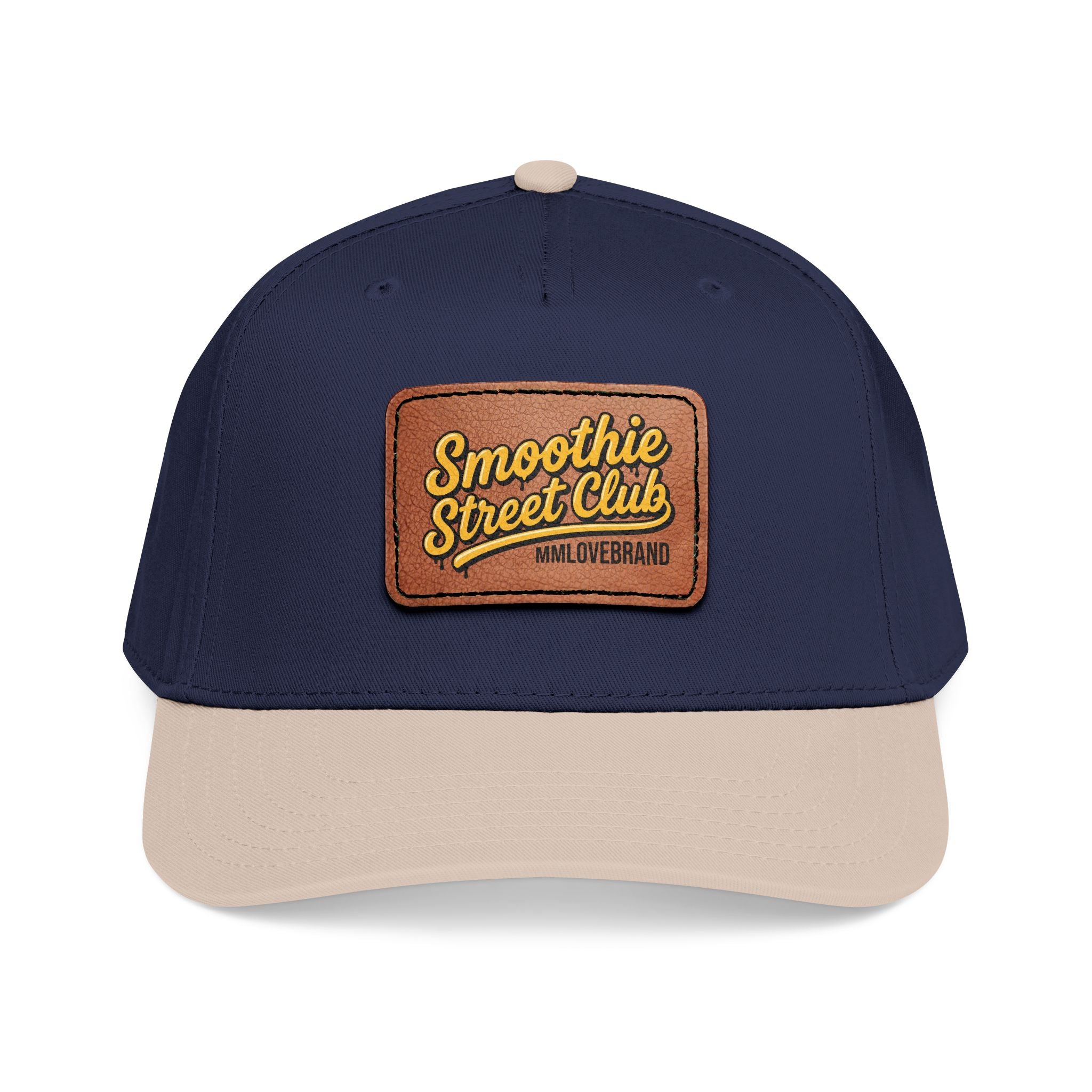 Smoothie Street Club Mid Profile Baseball Cap | Smoothie Lover Baseball Cap | Bay Area Filipina American Label | Smoothie Street Club | MMLoveBrand