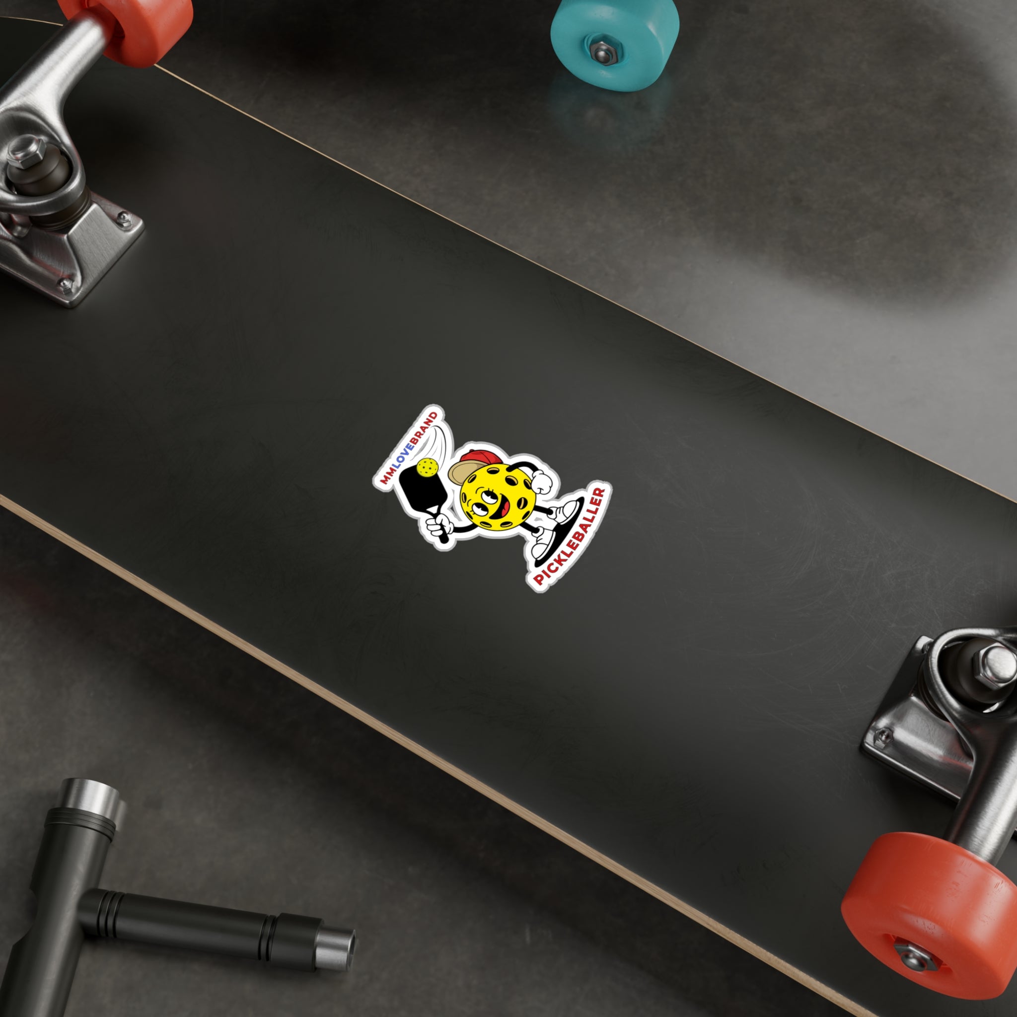 Rally Rascal Pickleballer Decal | Pickleball Sticker | Bay Area Vibes & Sports Collection | Pickleballer Collection | MMLoveBrand