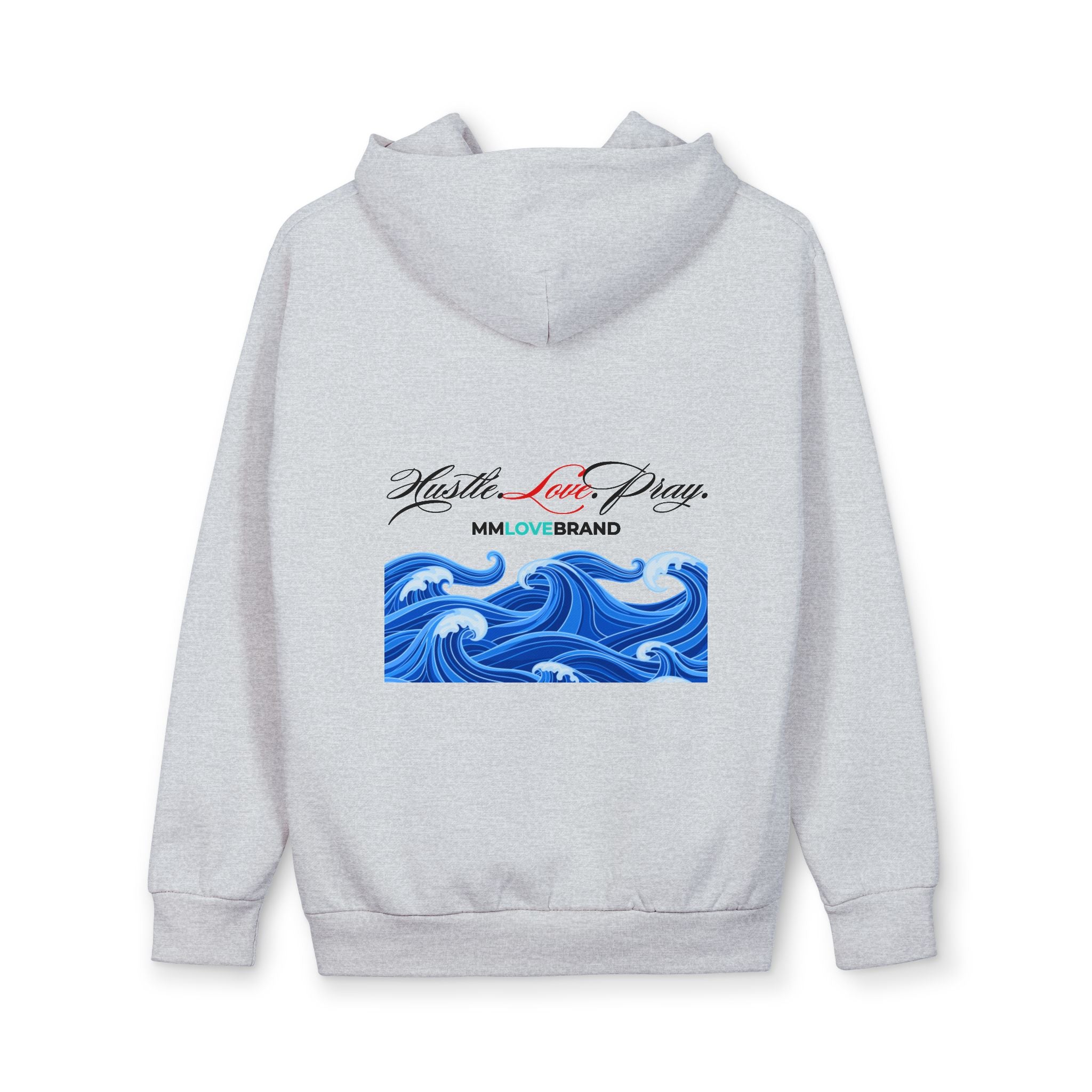 Aloha and Waves Urban Pullover Hoodie | Christian Faith Apparel | Hustle Love Pray | Aloha Street Club Collection | MMLoveBrand
