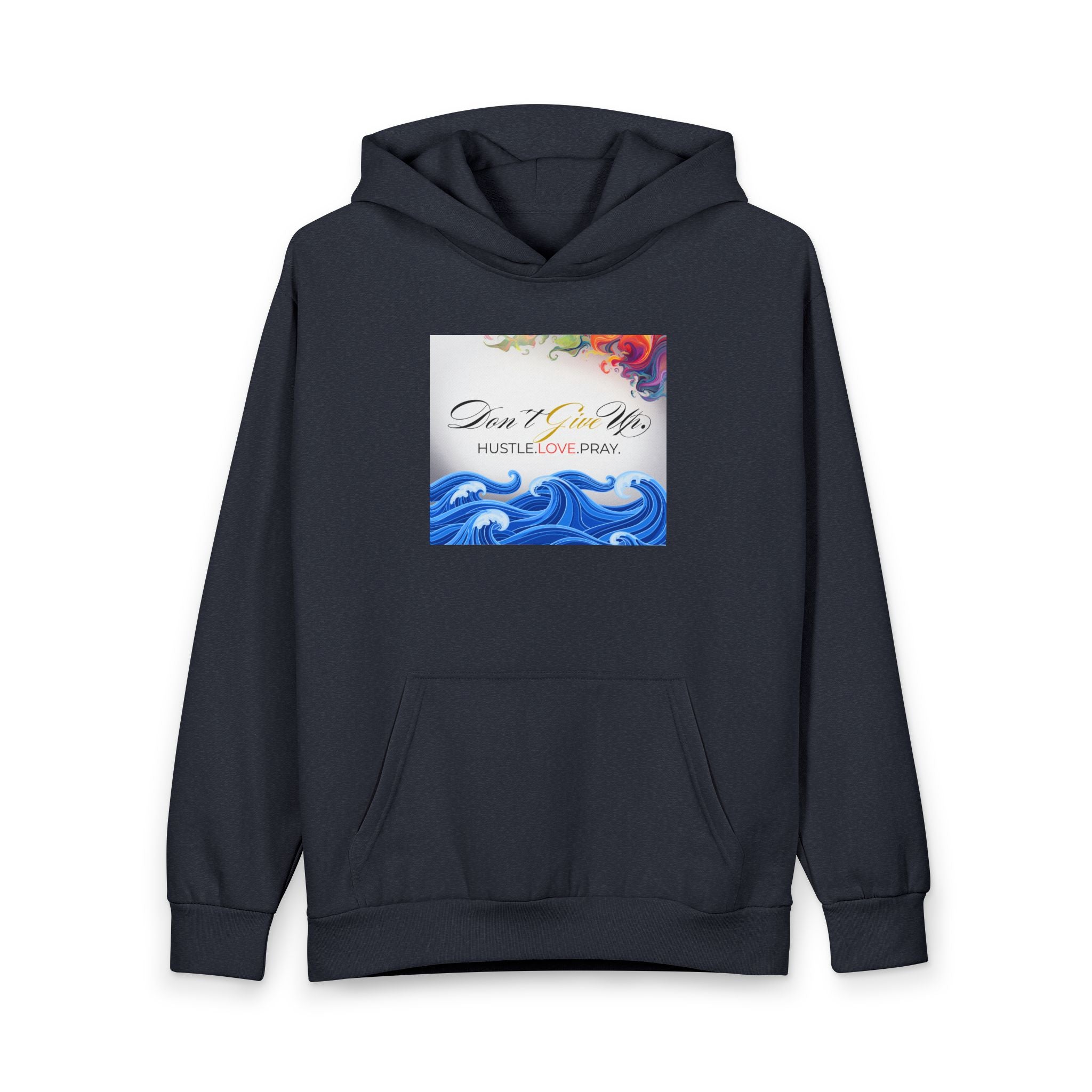 Aloha & Don't Give Up Urban Pullover Hoodie | Christian Faith Apparel | Hustle Love Pray |Don't Give Up Collection | Aloha Collection | MMLoveBrand