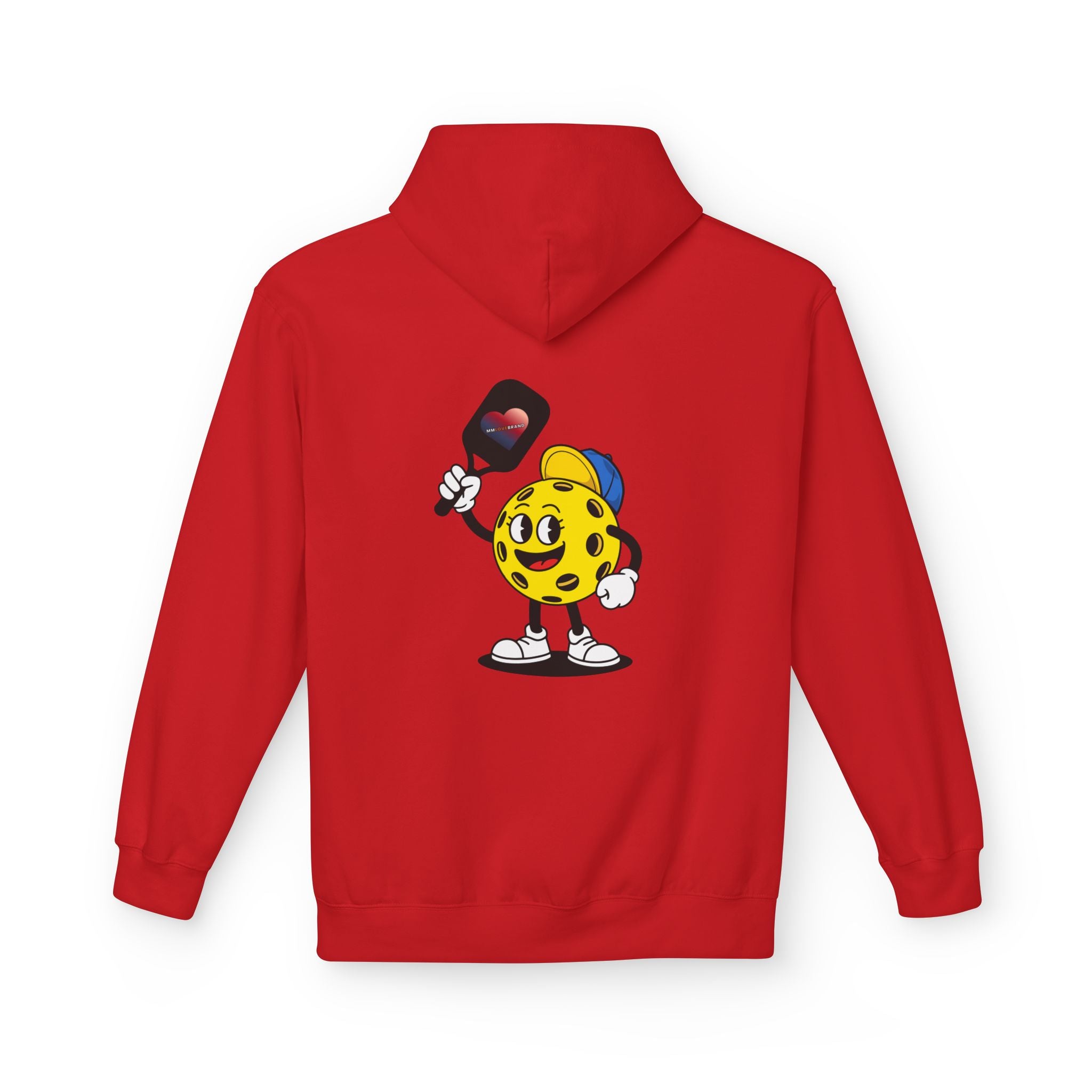 Pickleballer Rally Rascal Softstyle Fleece Hoodie | Cute Pickleball Swag | Bay Area Vibes & Sports Collection | Pickleballer Collection | MMLoveBrand