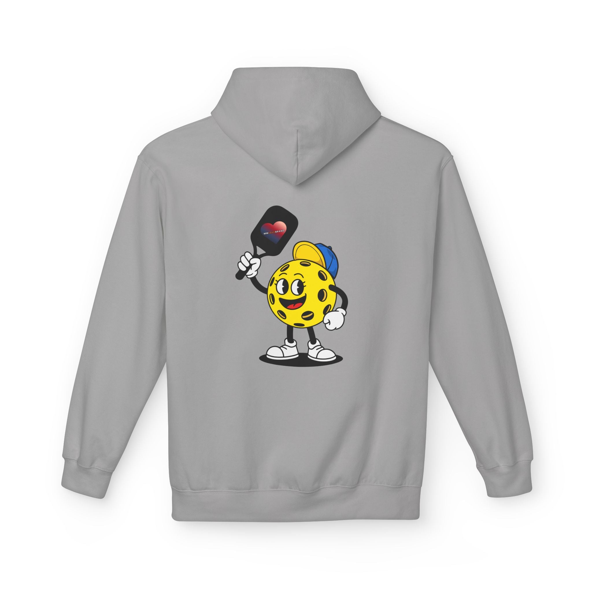 Pickleballer Rally Rascal Softstyle Fleece Hoodie | Cute Pickleball Swag | Bay Area Vibes & Sports Collection | Pickleballer Collection | MMLoveBrand