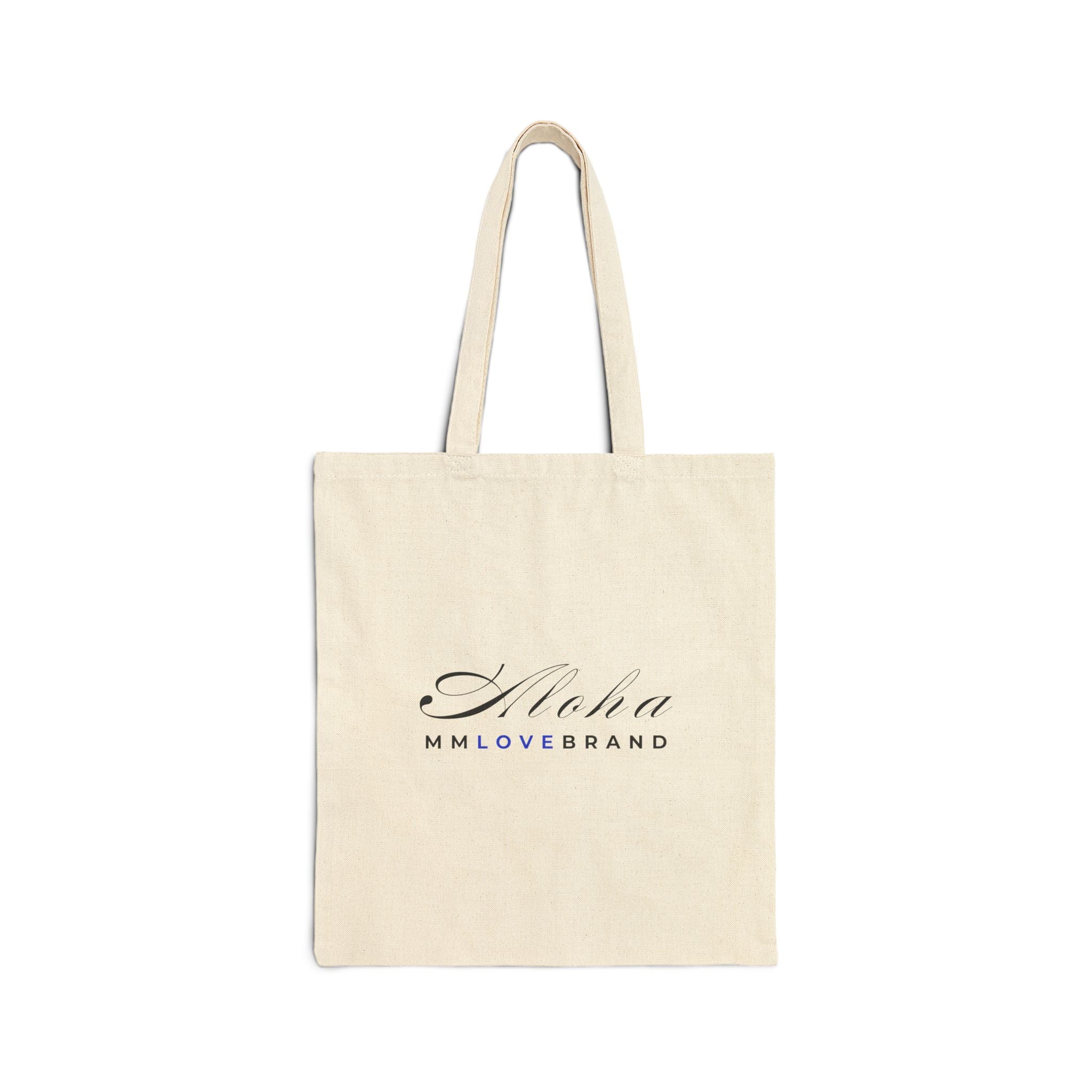 God made Aloha Cotton Canvas Tote Bag | Hawaii Tote Bag | Aloha Street Club Collection | MMLoveBrand