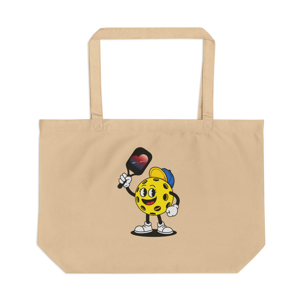 Aloha Pickleballer Large Eco Tote | Rally Rascal Tote Bag | Aloha Tote Bag | Pickleball Gift | MMLovebrand