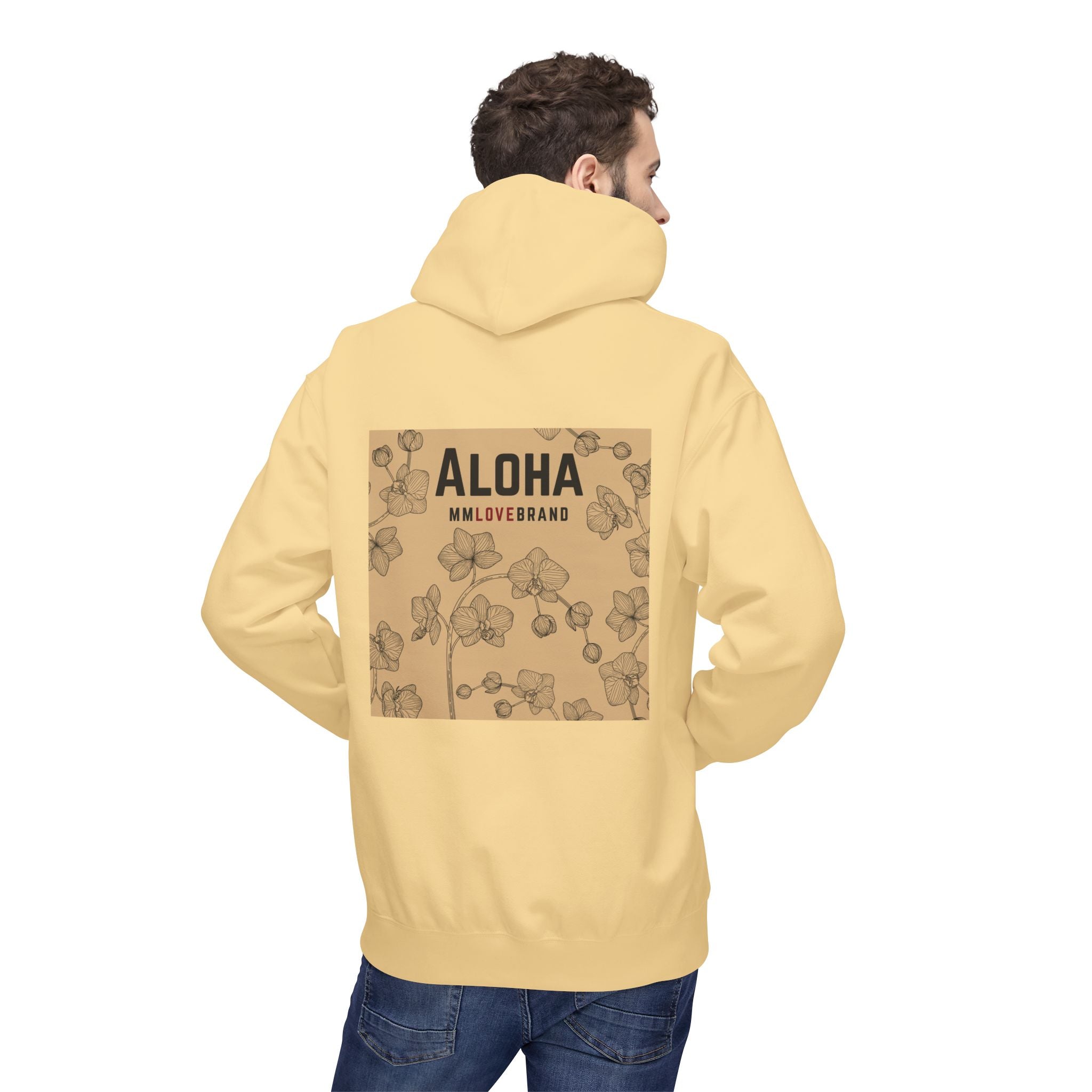 Aloha Bloom Boldly Soft Style Fleece Hoodie | Orchid Lover | Aloha Street Club Collection | MMLoveBrand