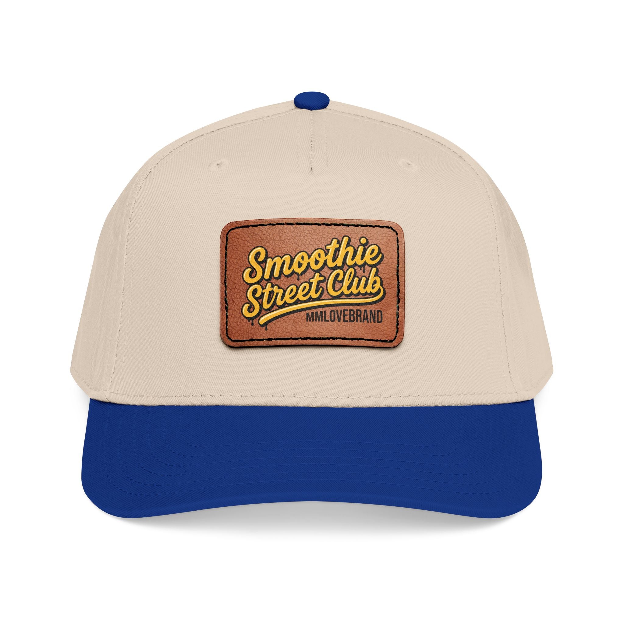 Smoothie Street Club Mid Profile Baseball Cap | Smoothie Lover Baseball Cap | Bay Area Filipina American Label | Smoothie Street Club | MMLoveBrand