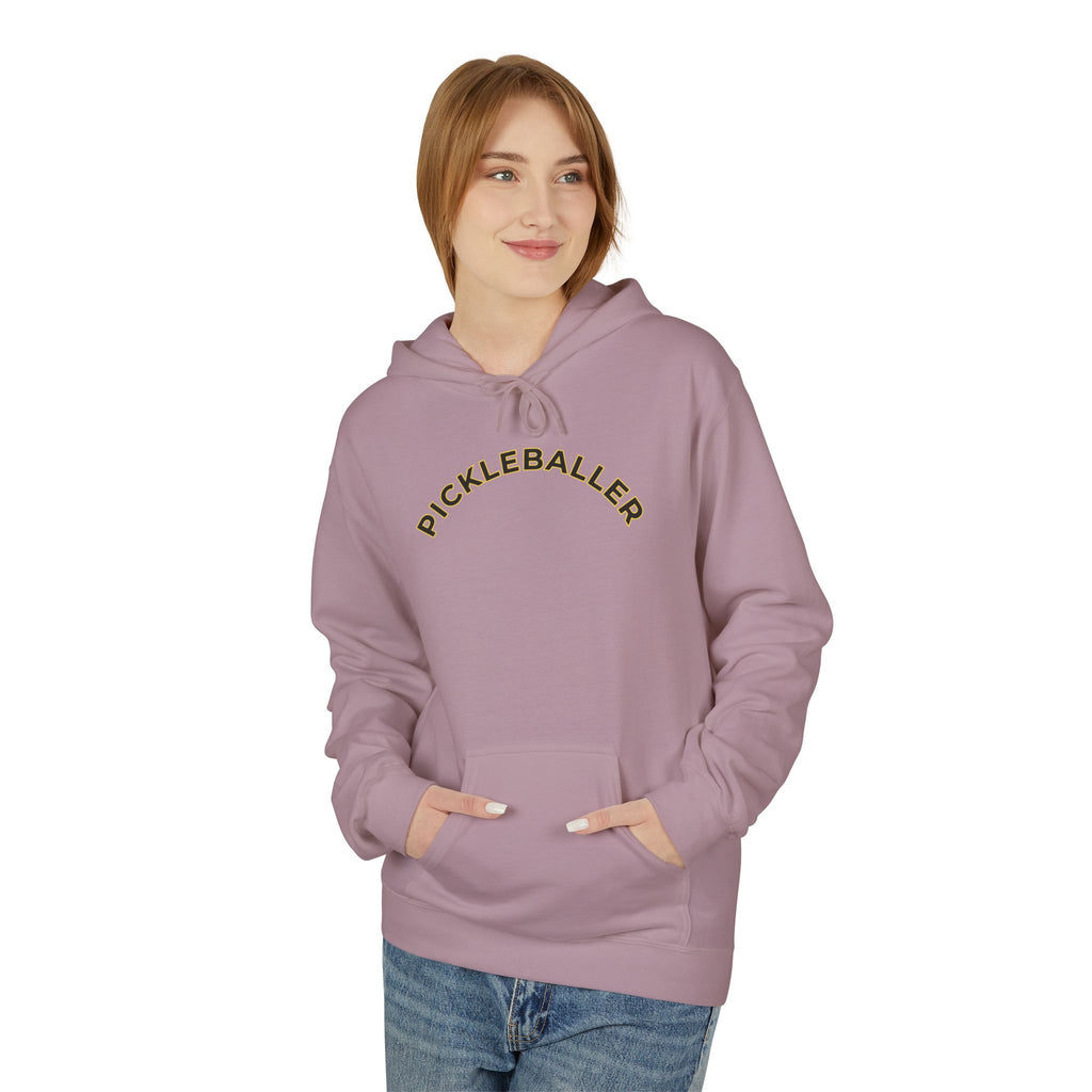 Pickleballer Rally Rascal Softstyle Fleece Hoodie | Cute Pickleball Swag | Bay Area Vibes & Sports Collection | Pickleballer Collection | MMLoveBrand