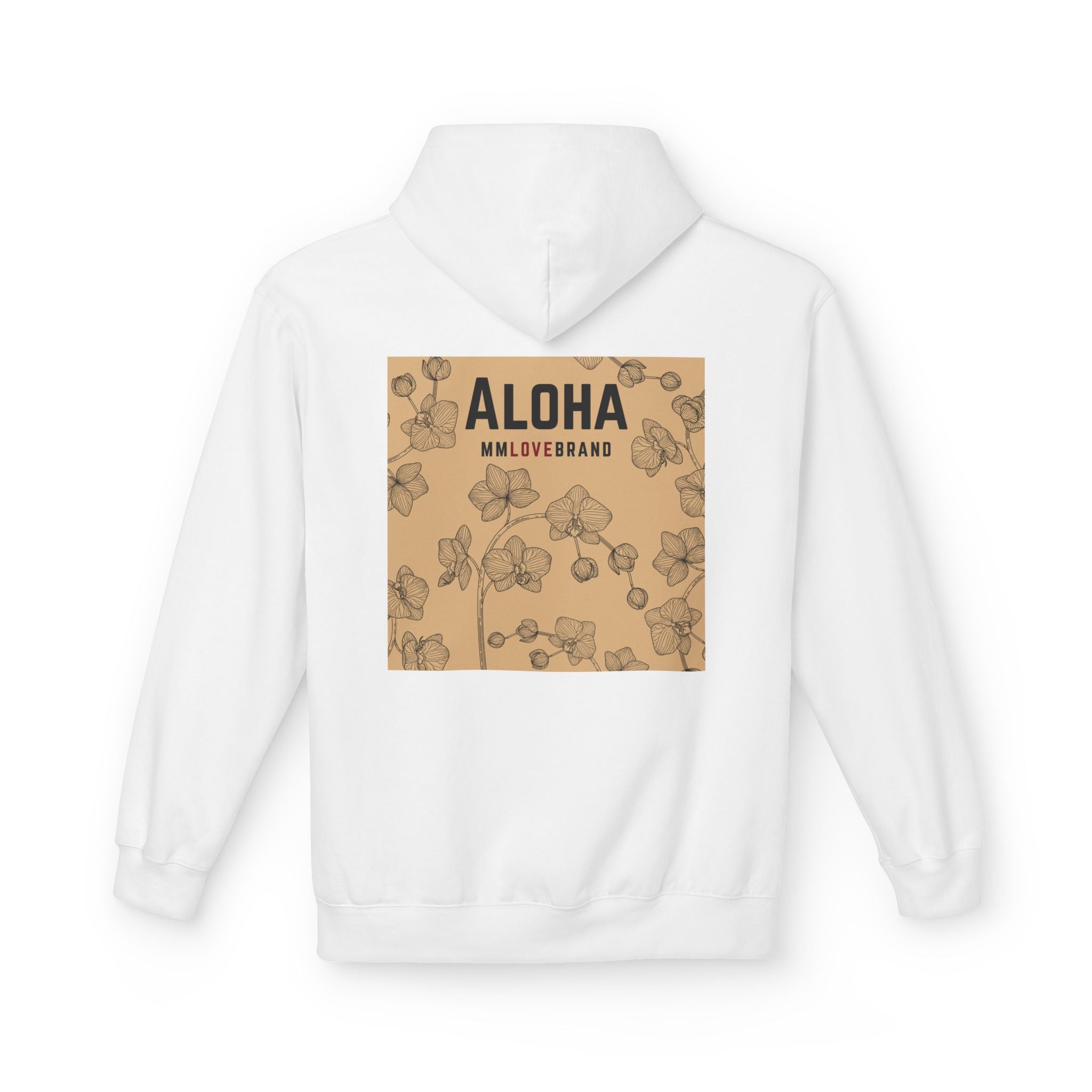 Aloha Bloom Boldly Soft Style Fleece Hoodie | Orchid Lover | Aloha Street Club Collection | MMLoveBrand