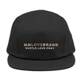 Hustle Love Pray 5 Panel Cap (Embroidery)| Bay Area Vibes & Sports Collection | Don't Give Up Collection | MMLoveBrand