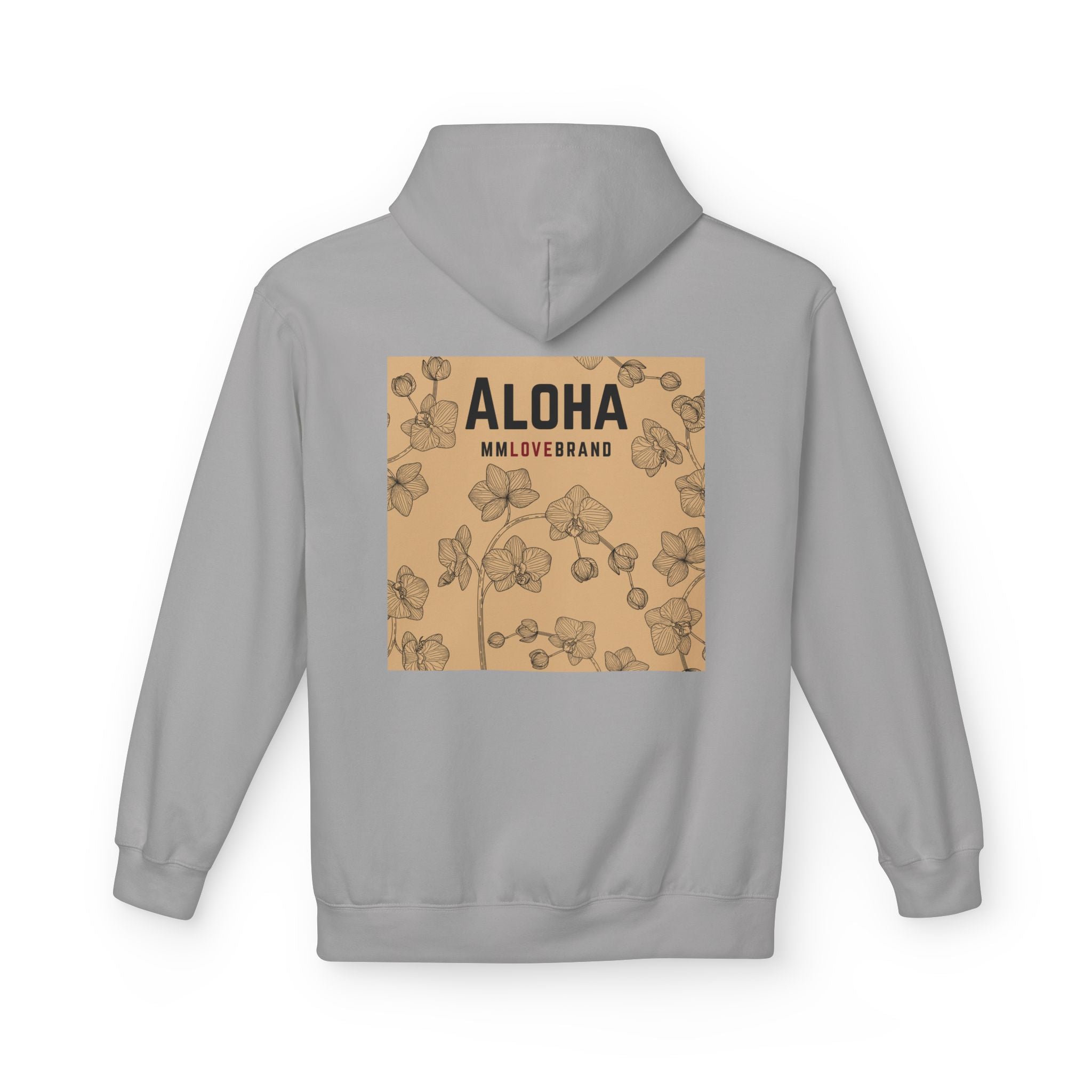 Aloha Bloom Boldly Soft Style Fleece Hoodie | Orchid Lover | Aloha Street Club Collection | MMLoveBrand