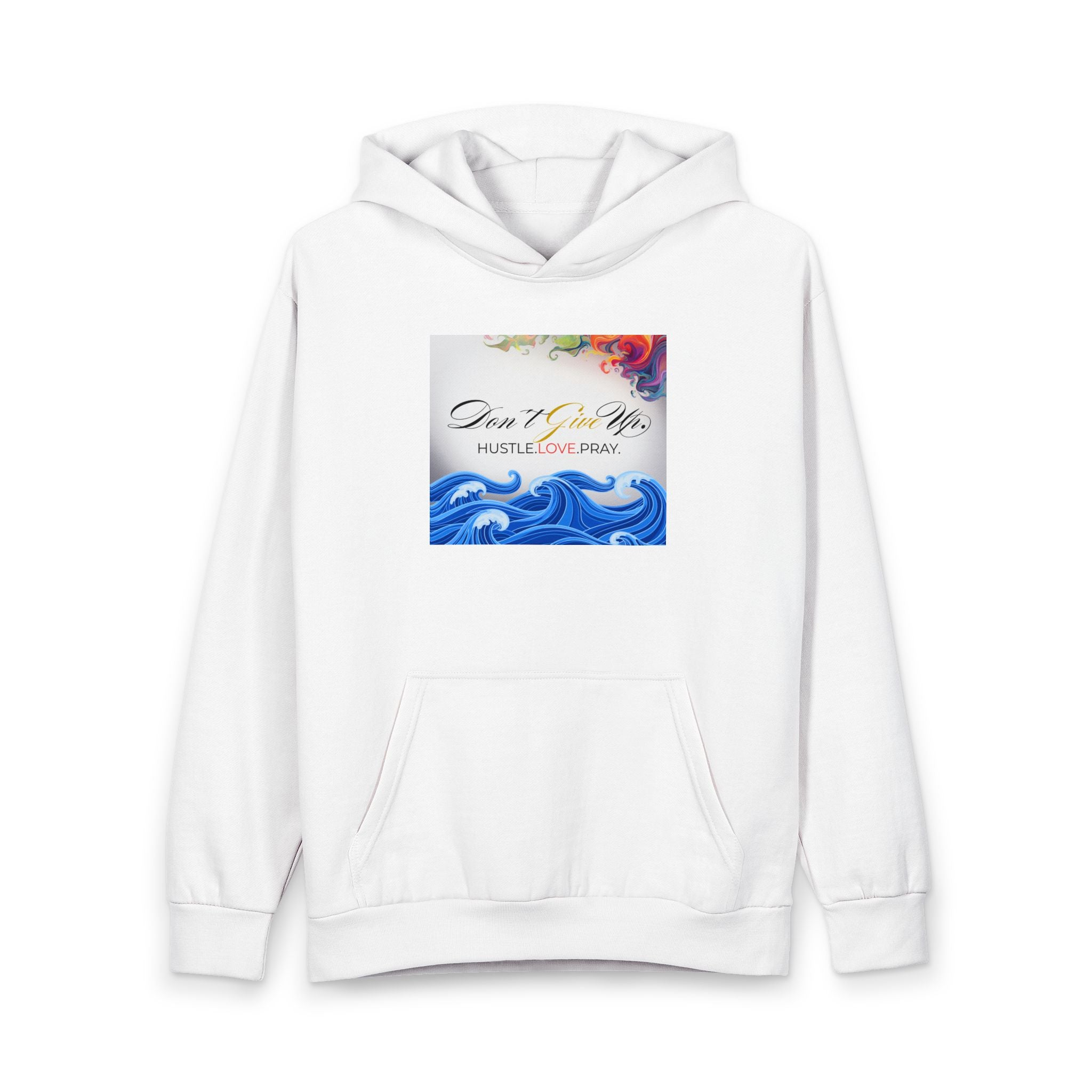 Aloha & Don't Give Up Urban Pullover Hoodie | Christian Faith Apparel | Hustle Love Pray |Don't Give Up Collection | Aloha Collection | MMLoveBrand