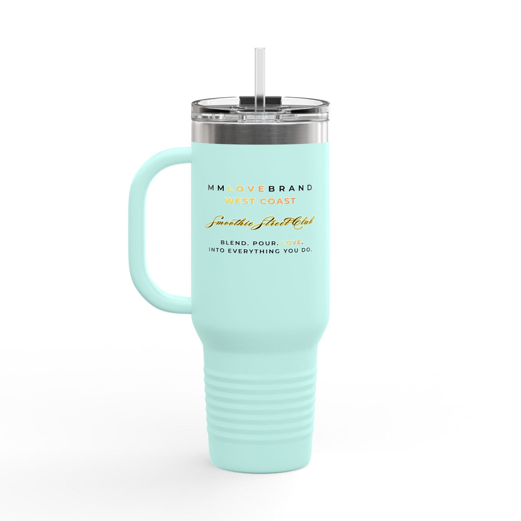 Smoothie SClub West Coast Insulated Mug | 40 oz Smoothie Mug | Smoothie Tumbler | Bay Area Filipina American Entrepreneurs | Smoothie Street Club | MMLoveBrand