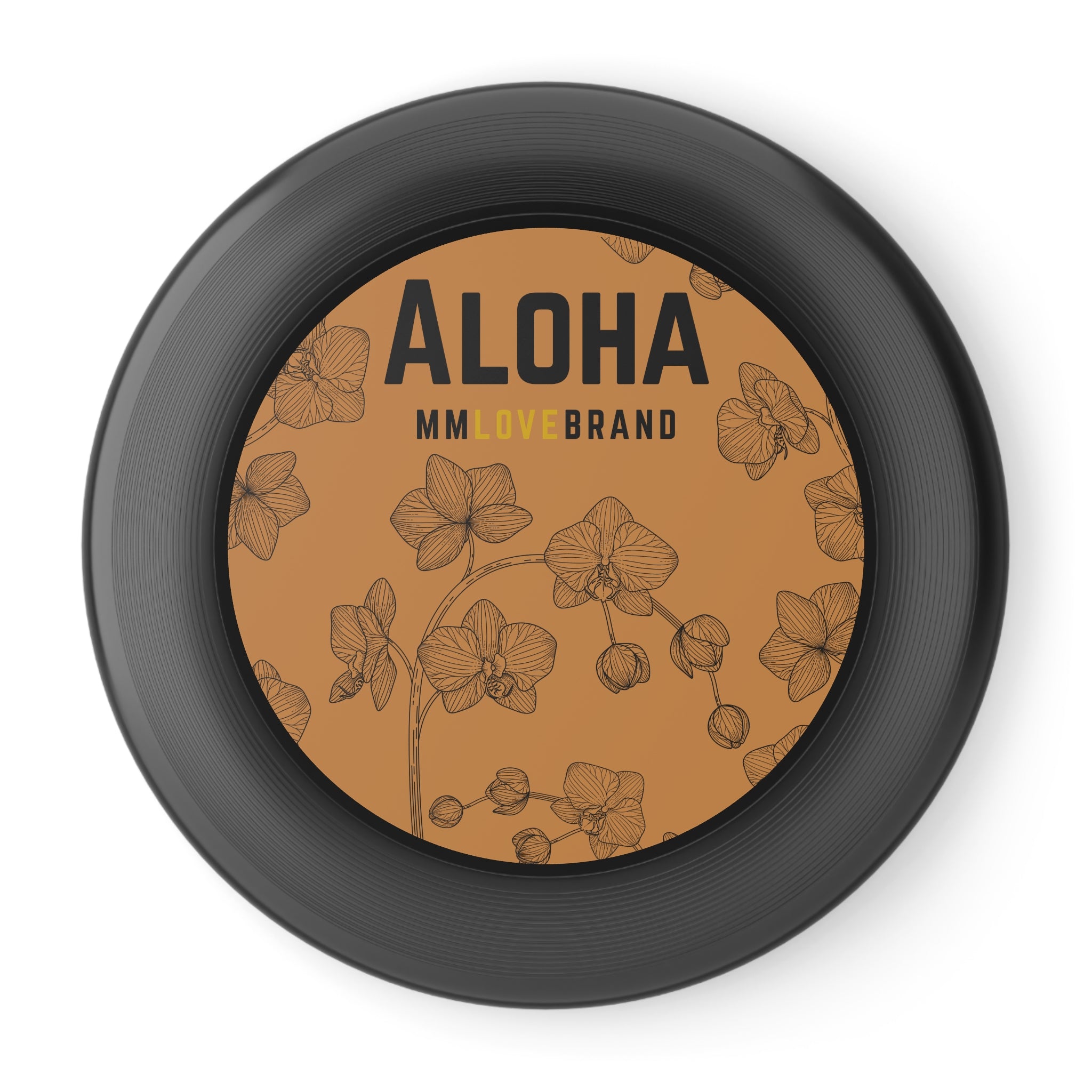 MMLoveBrand  Aloha Orchid Wham-O Frisbee | Aloha Frisbee | Orchid Lover Frisbee | MMLoveBrand