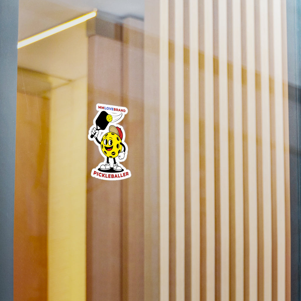Rally Rascal Pickleballer Decal | Pickleball Sticker | Bay Area Vibes & Sports Collection | Pickleballer Collection | MMLoveBrand