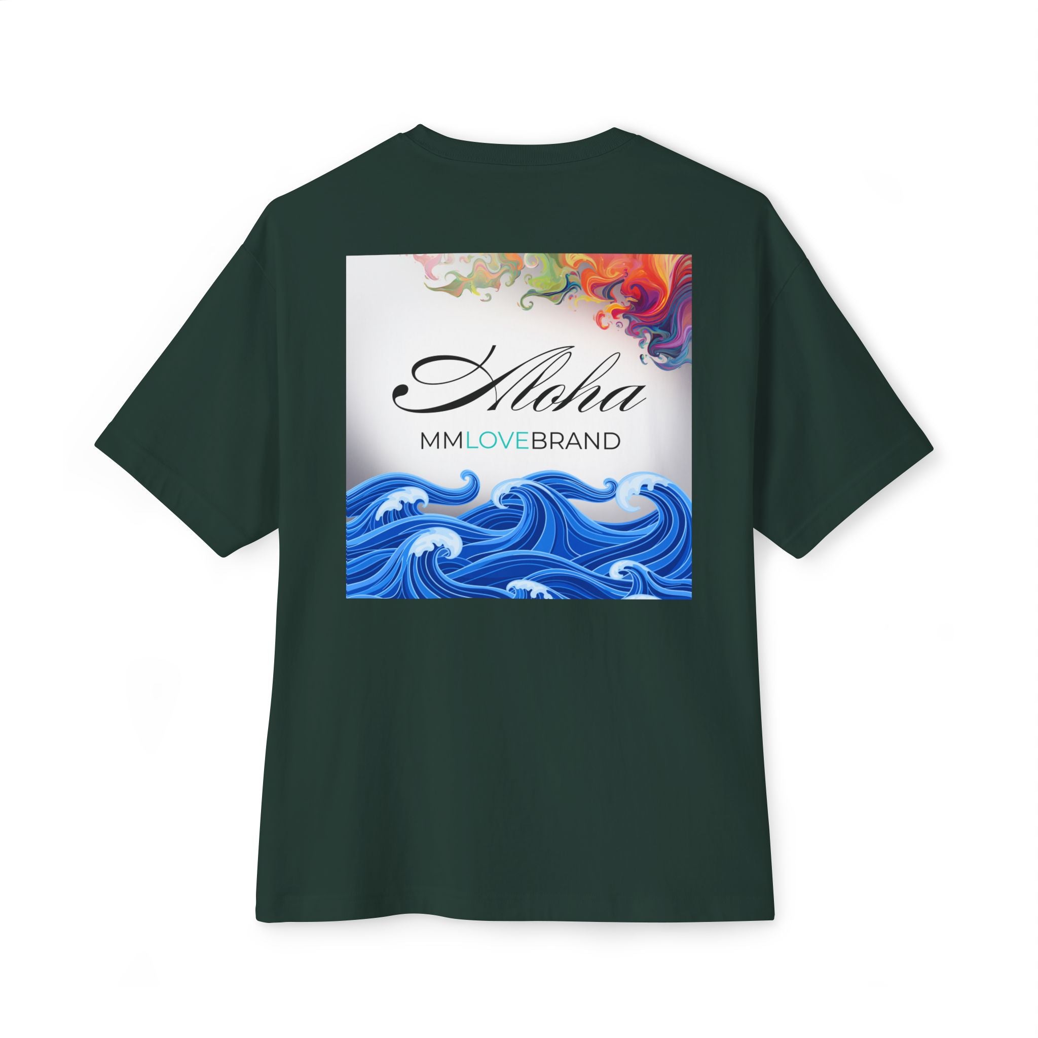 Ke Aloha Ana 'Ole Unisex Oversized Boxy Tee | God's Immeasurable Love Shirt | Christian Faith Apparel Aloha Street Club Collection | MMLoveBrand