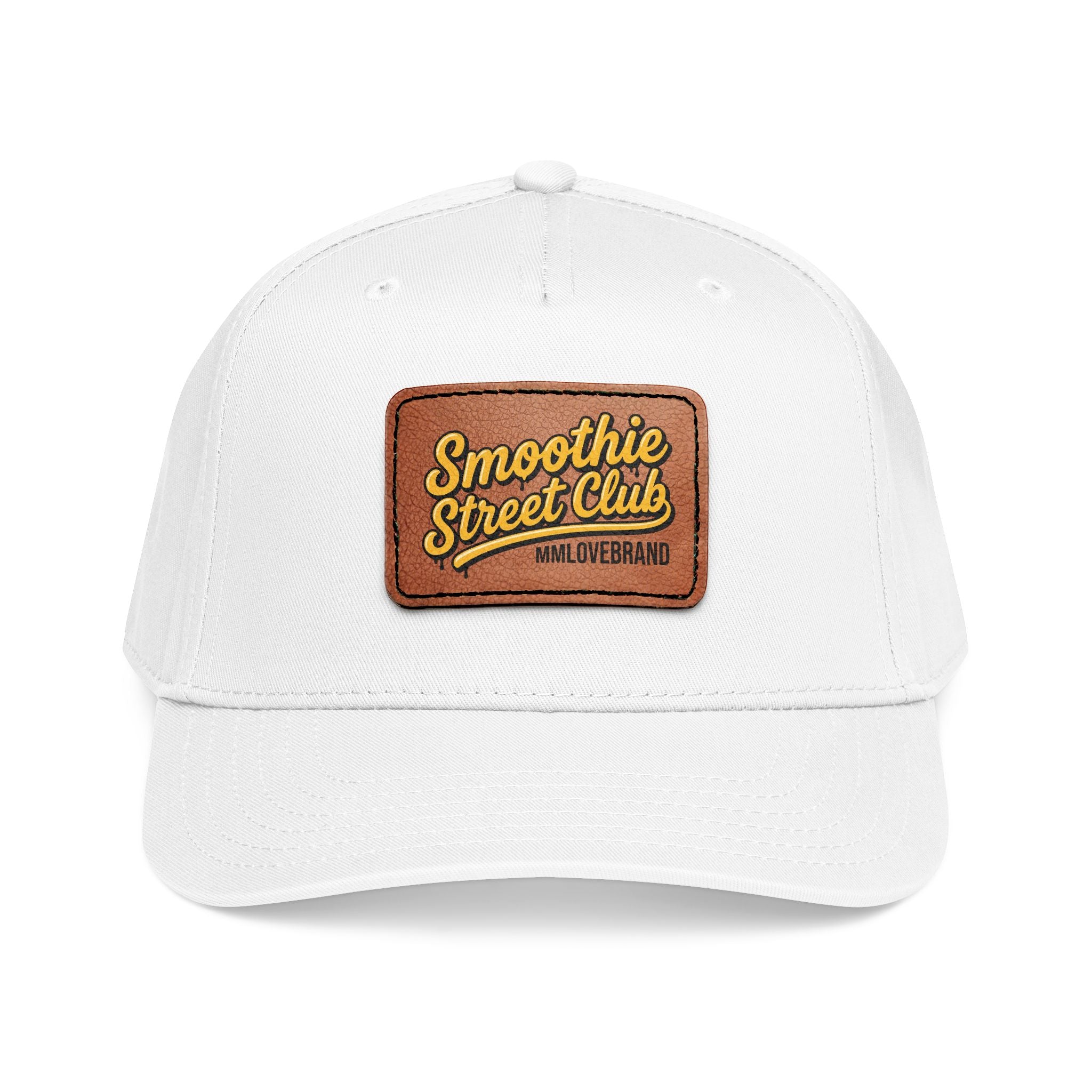 Smoothie Street Club Mid Profile Baseball Cap | Smoothie Lover Baseball Cap | Bay Area Filipina American Label | Smoothie Street Club | MMLoveBrand