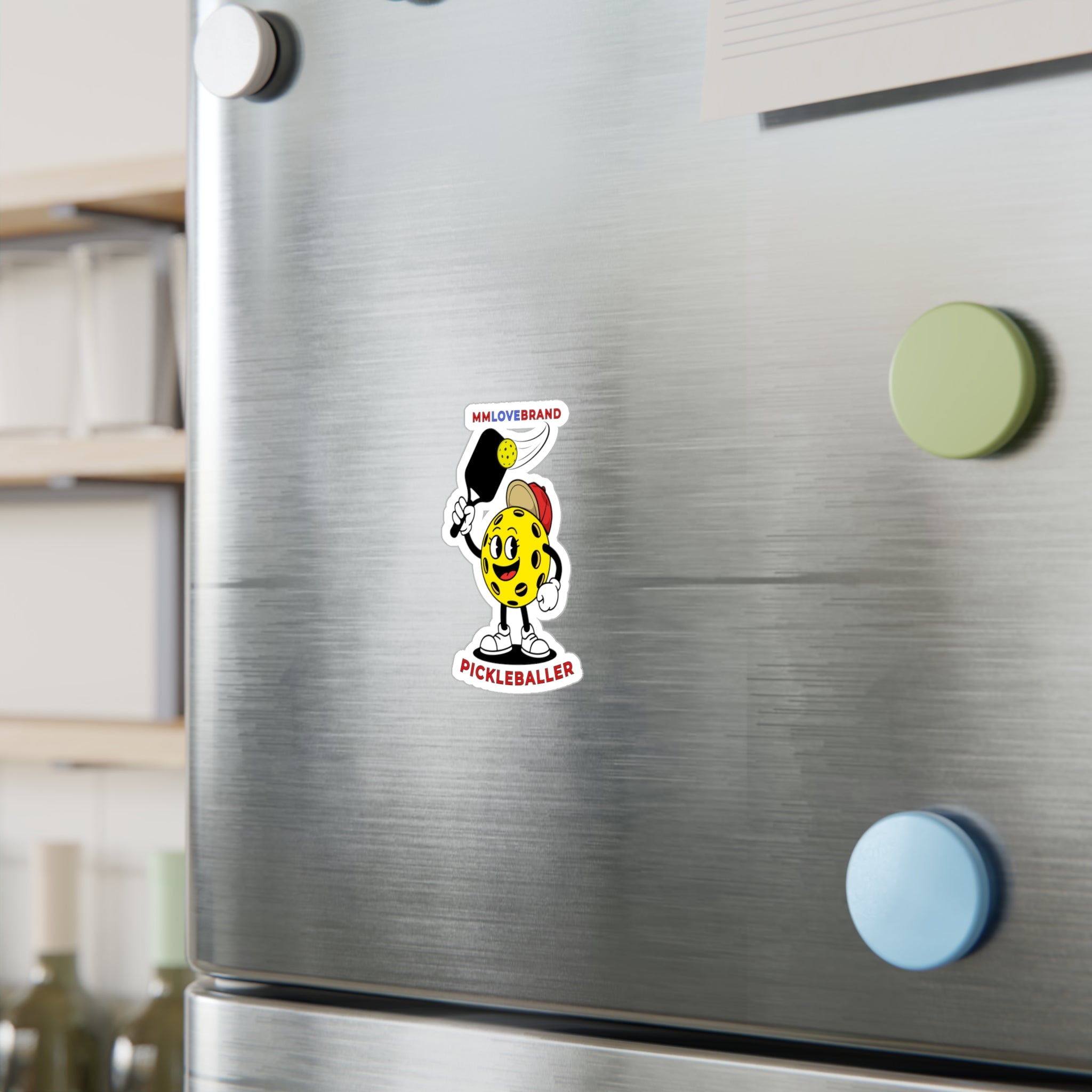 Rally Rascal Pickleballer Decal | Pickleball Sticker | Bay Area Vibes & Sports Collection | Pickleballer Collection | MMLoveBrand