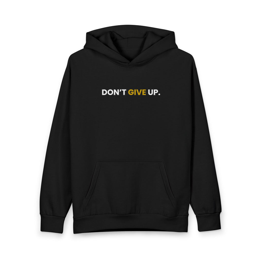 Don't Give Up Urban Pullover Hoodie | Christian Faith Apparel | Hustle Love Pray | Prayer Hoodie | Don't Give Up Collection | MMLoveBrand