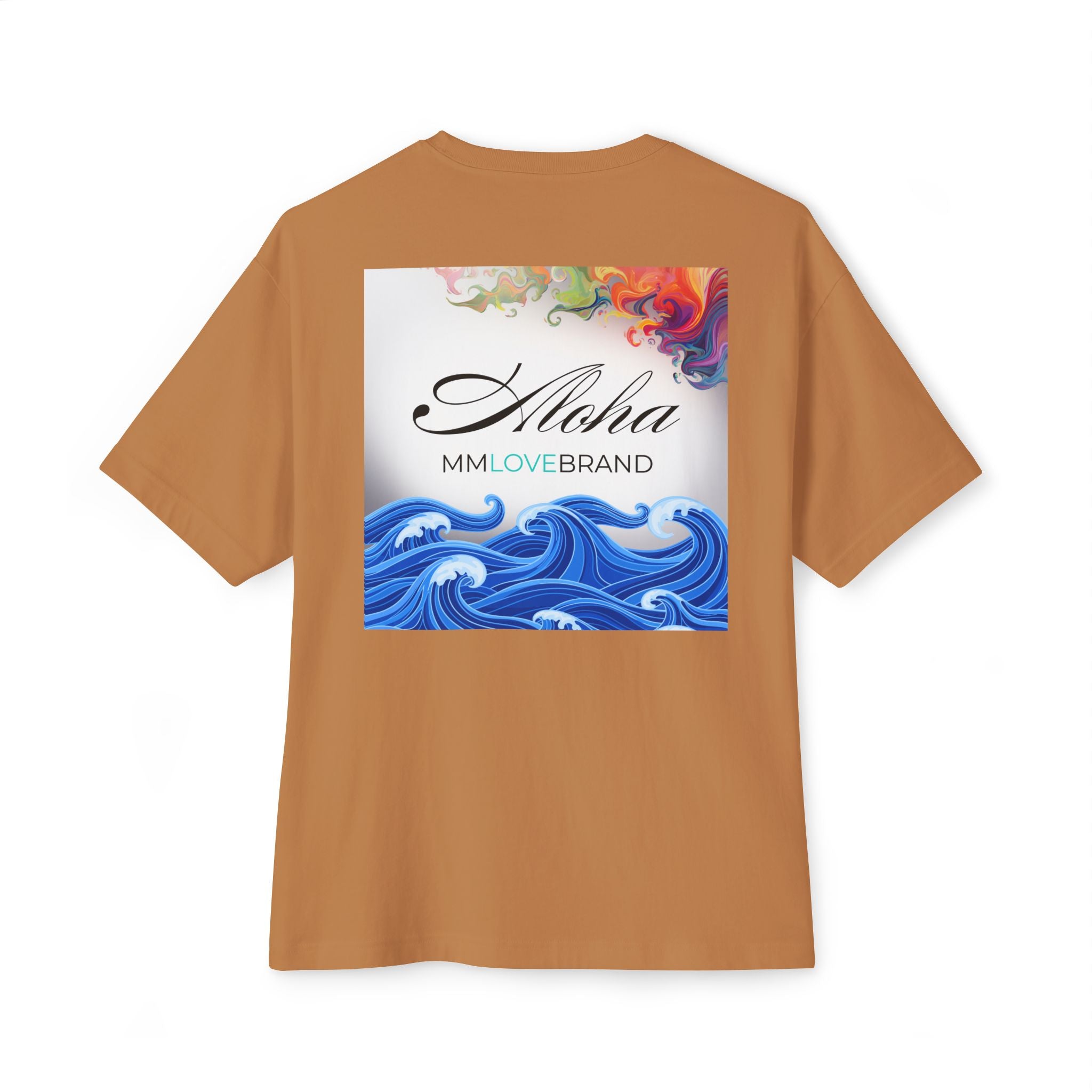 Ke Aloha Ana 'Ole Unisex Oversized Boxy Tee | God's Immeasurable Love Shirt | Christian Faith Apparel Aloha Street Club Collection | MMLoveBrand
