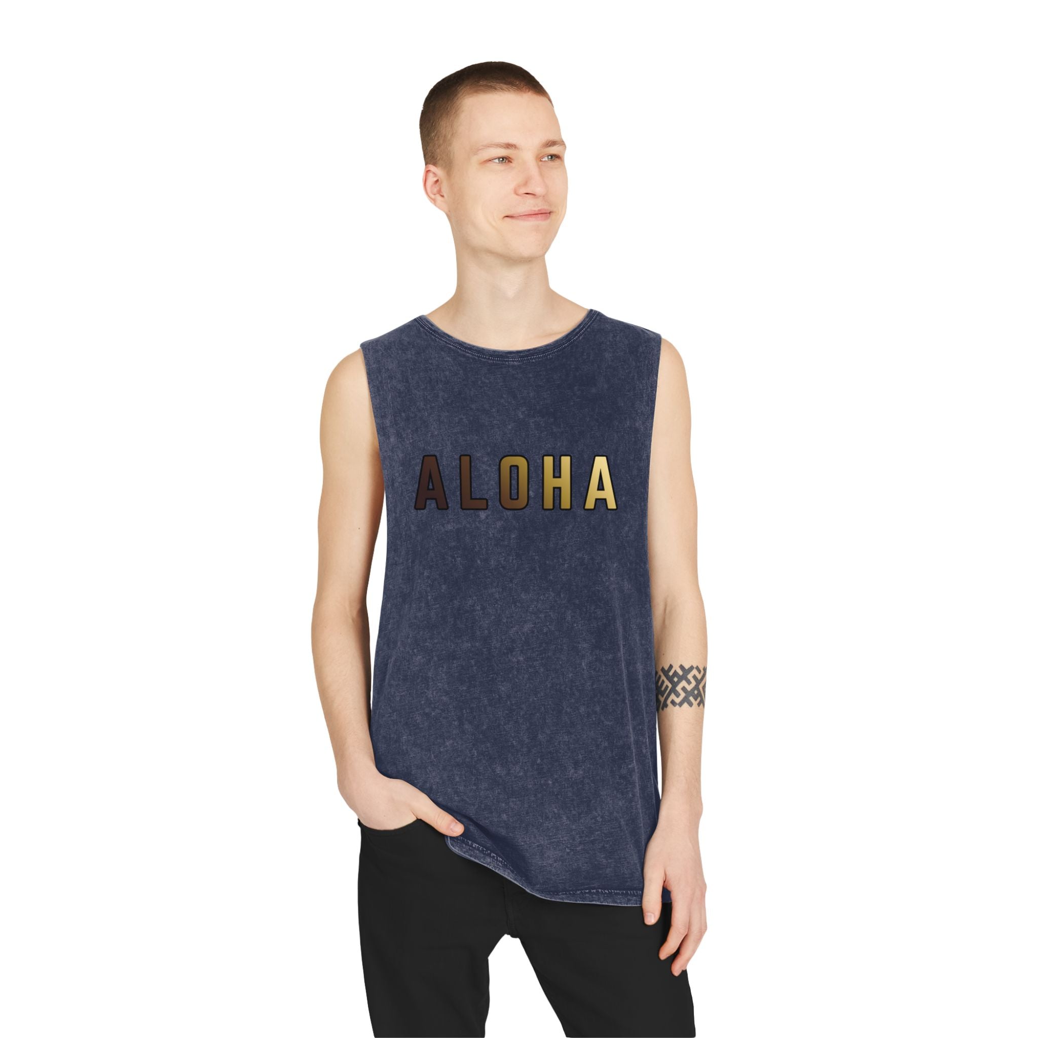 Aloha Bae Tank Top | Aloha Tank Top | Aloha Street Club Collection | MMLoveBrand