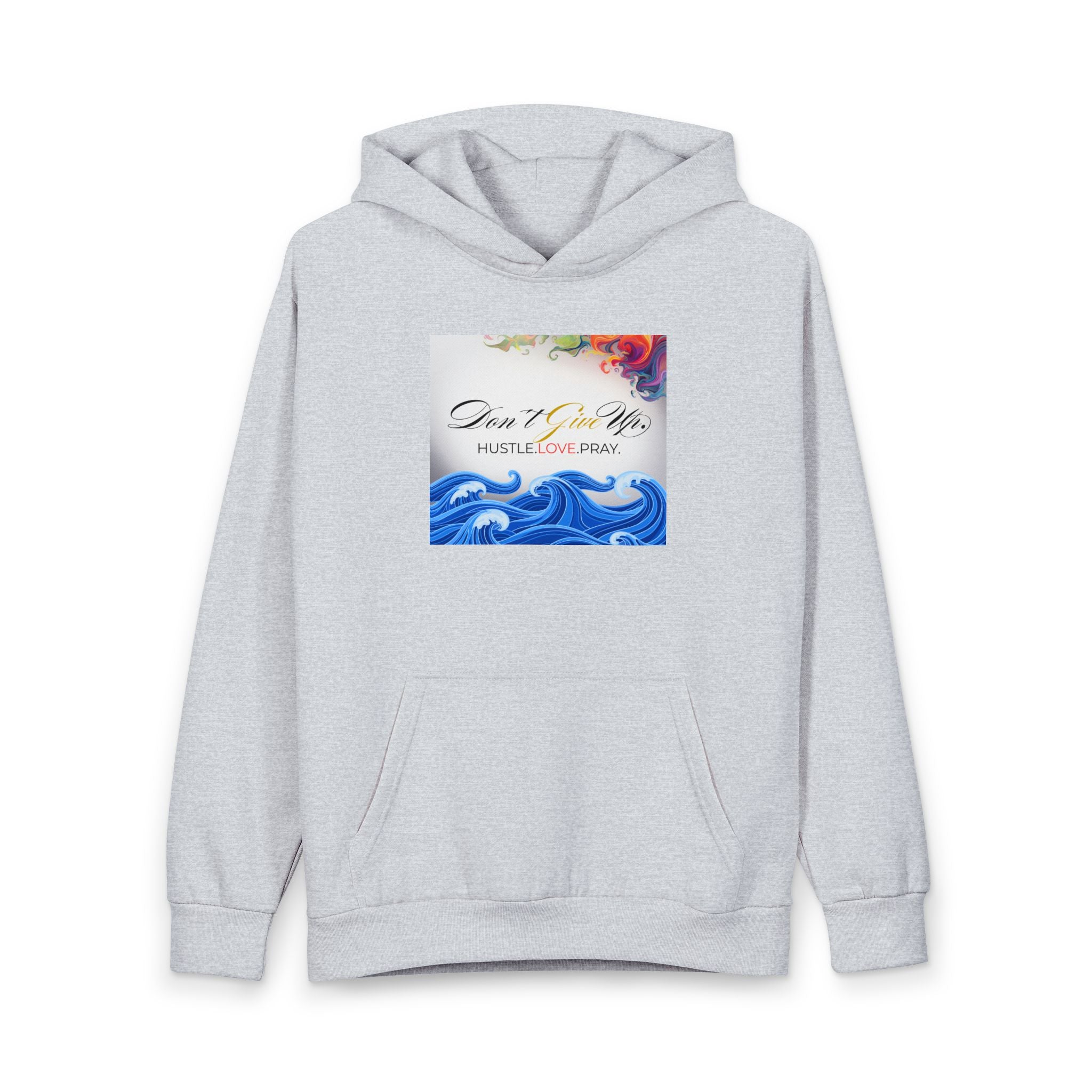 Aloha & Don't Give Up Urban Pullover Hoodie | Christian Faith Apparel | Hustle Love Pray |Don't Give Up Collection | Aloha Collection | MMLoveBrand