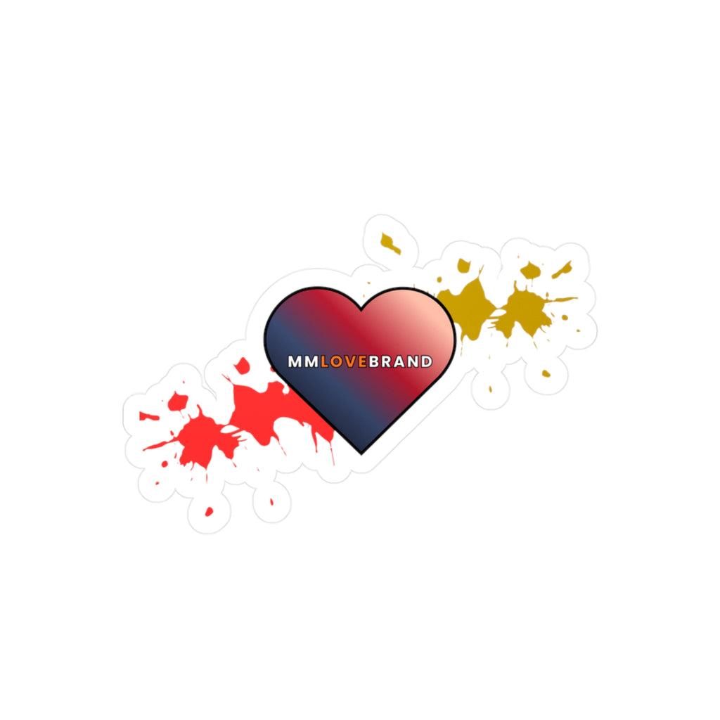MMLoveBrand Logo Vinyl Decal | Bay Area Heart Sticker | MMLoveBrand