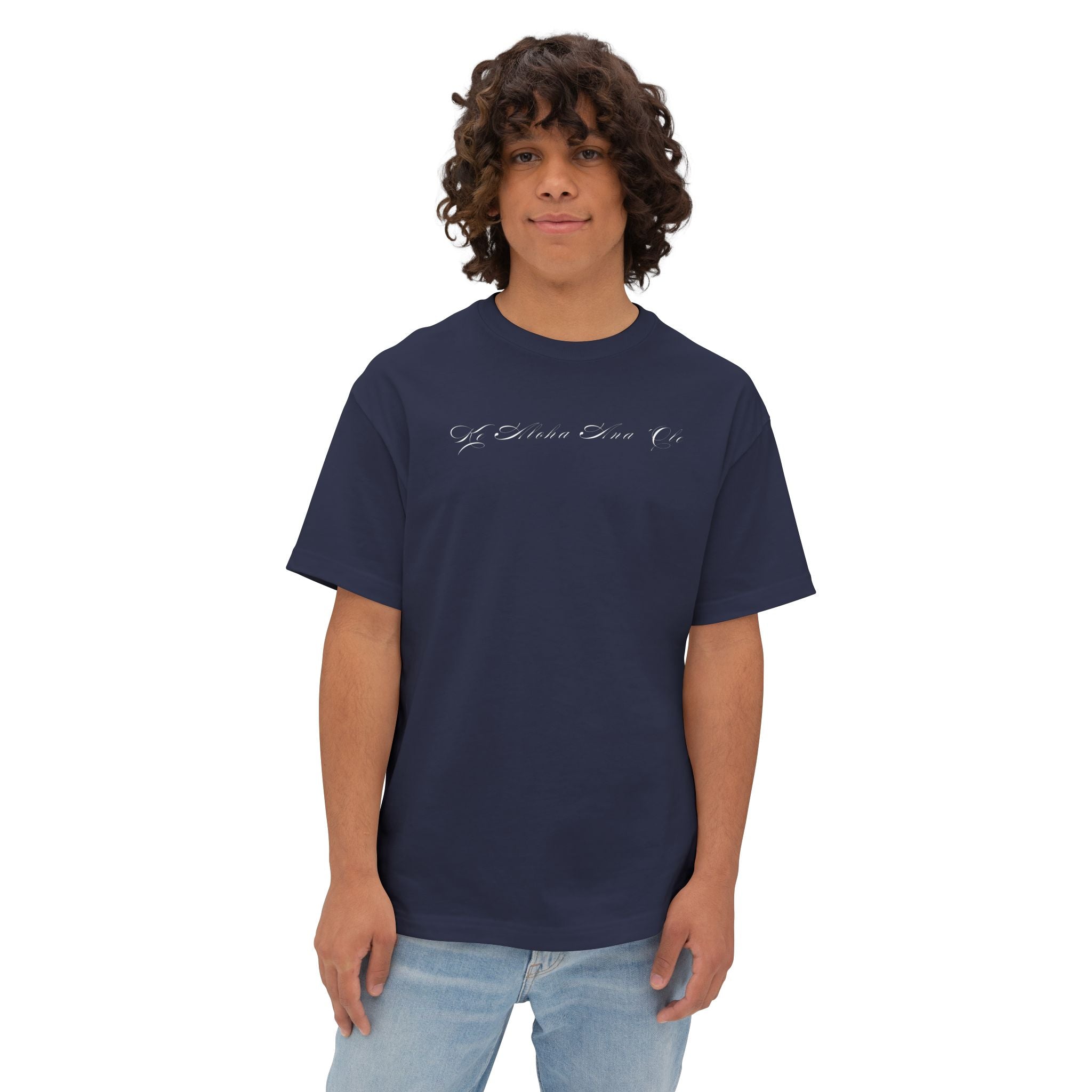 Ke Aloha Ana 'Ole Unisex Oversized Boxy Tee | God's Immeasurable Love Shirt | Christian Faith Apparel Aloha Street Club Collection | MMLoveBrand