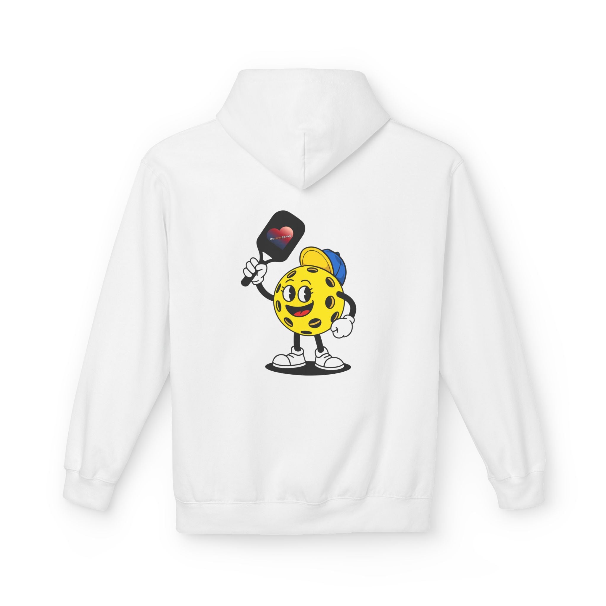 Pickleballer Rally Rascal Softstyle Fleece Hoodie | Cute Pickleball Swag | Bay Area Vibes & Sports Collection | Pickleballer Collection | MMLoveBrand