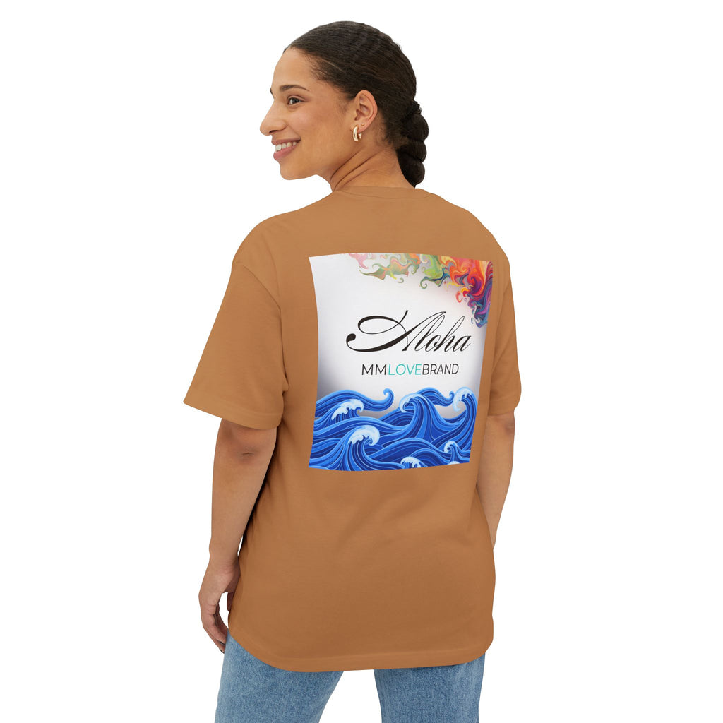 Ke Aloha Ana 'Ole Unisex Oversized Boxy Tee | God's Immeasurable Love Shirt | Christian Faith Apparel Aloha Street Club Collection | MMLoveBrand