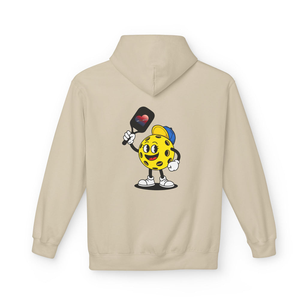 Pickleballer Rally Rascal Softstyle Fleece Hoodie | Cute Pickleball Swag | Bay Area Vibes & Sports Collection | Pickleballer Collection | MMLoveBrand