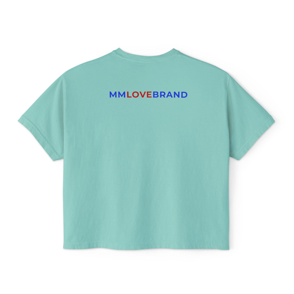 You + Me + Pickleball Women's Boxy Tee | Pickleball Swag | Pickleball Crop Top Pickleballer Collection | Bay Area Vibes & Sports Collection | MMLoveBrand