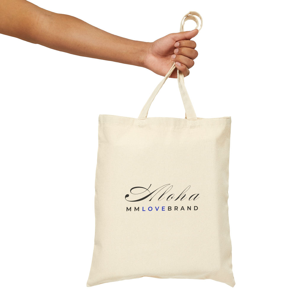 God made Aloha Cotton Canvas Tote Bag | Hawaii Tote Bag | Aloha Street Club Collection | MMLoveBrand