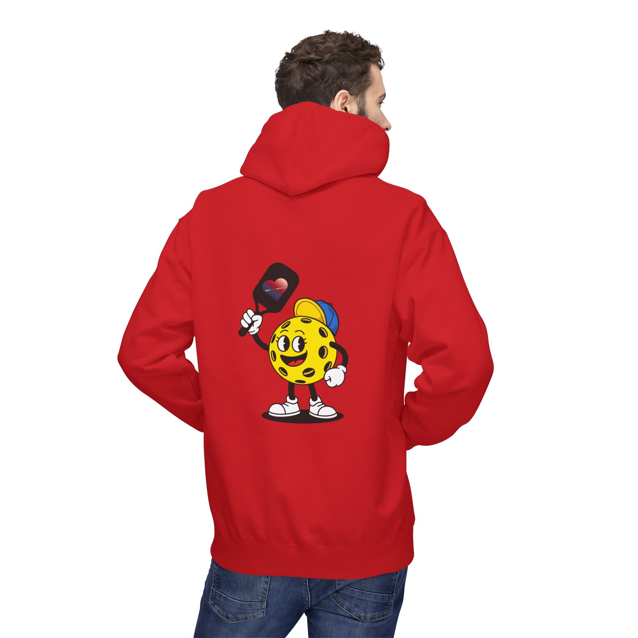 Pickleballer Rally Rascal Softstyle Fleece Hoodie | Cute Pickleball Swag | Bay Area Vibes & Sports Collection | Pickleballer Collection | MMLoveBrand