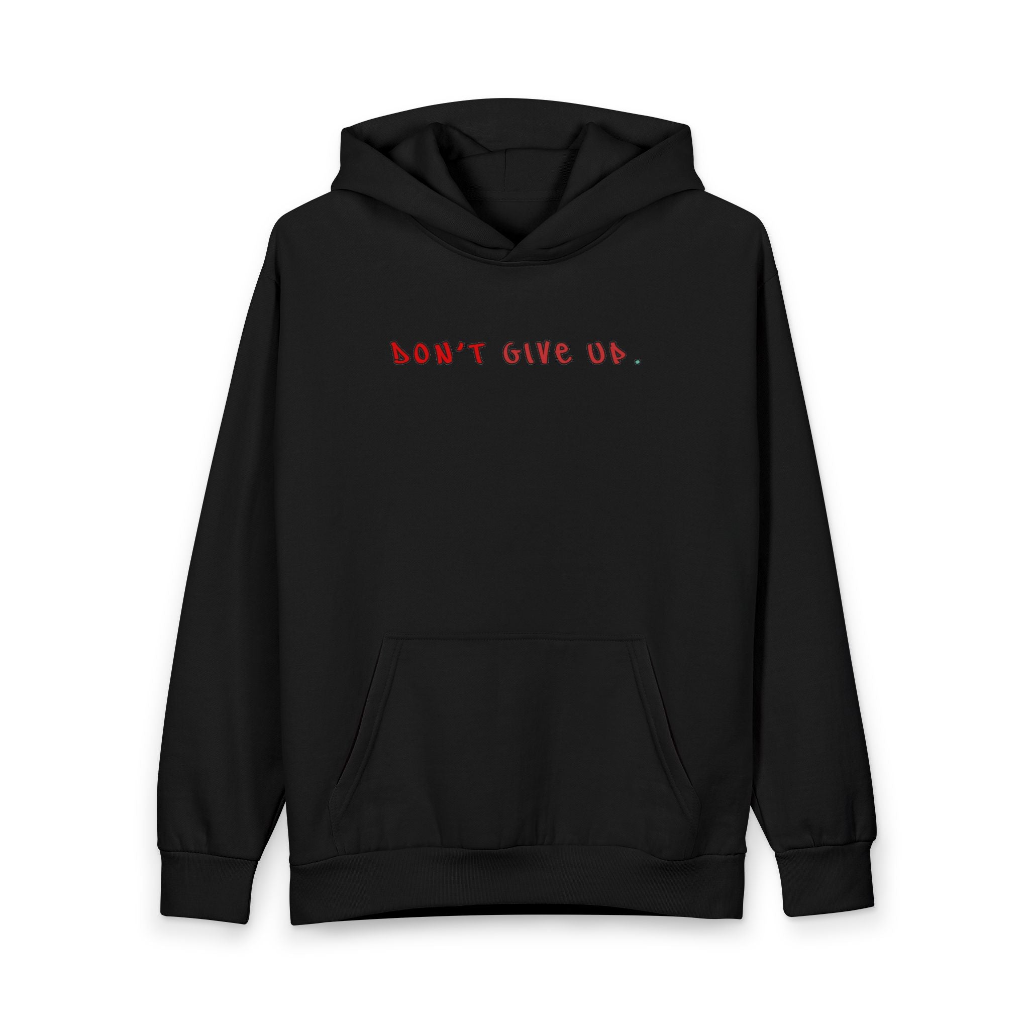 Don't Give Up Cross Urban Pullover Hoodie | Christian Faith Apparel | Prayer Hoodie | Hustle Love Pray | Don't Give Up Collection | MMLoveBrand