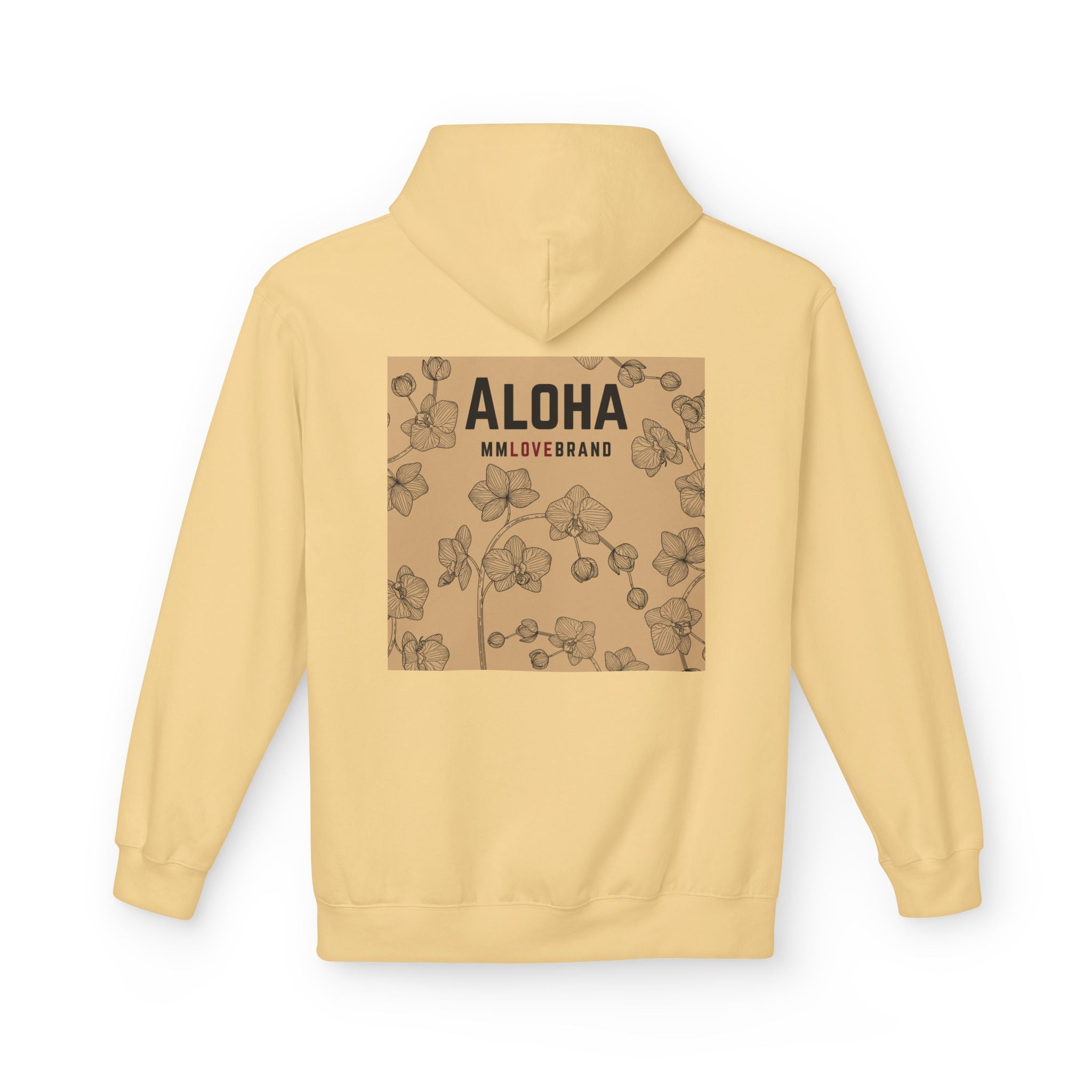 Aloha Bloom Boldly Soft Style Fleece Hoodie | Orchid Lover | Aloha Street Club Collection | MMLoveBrand