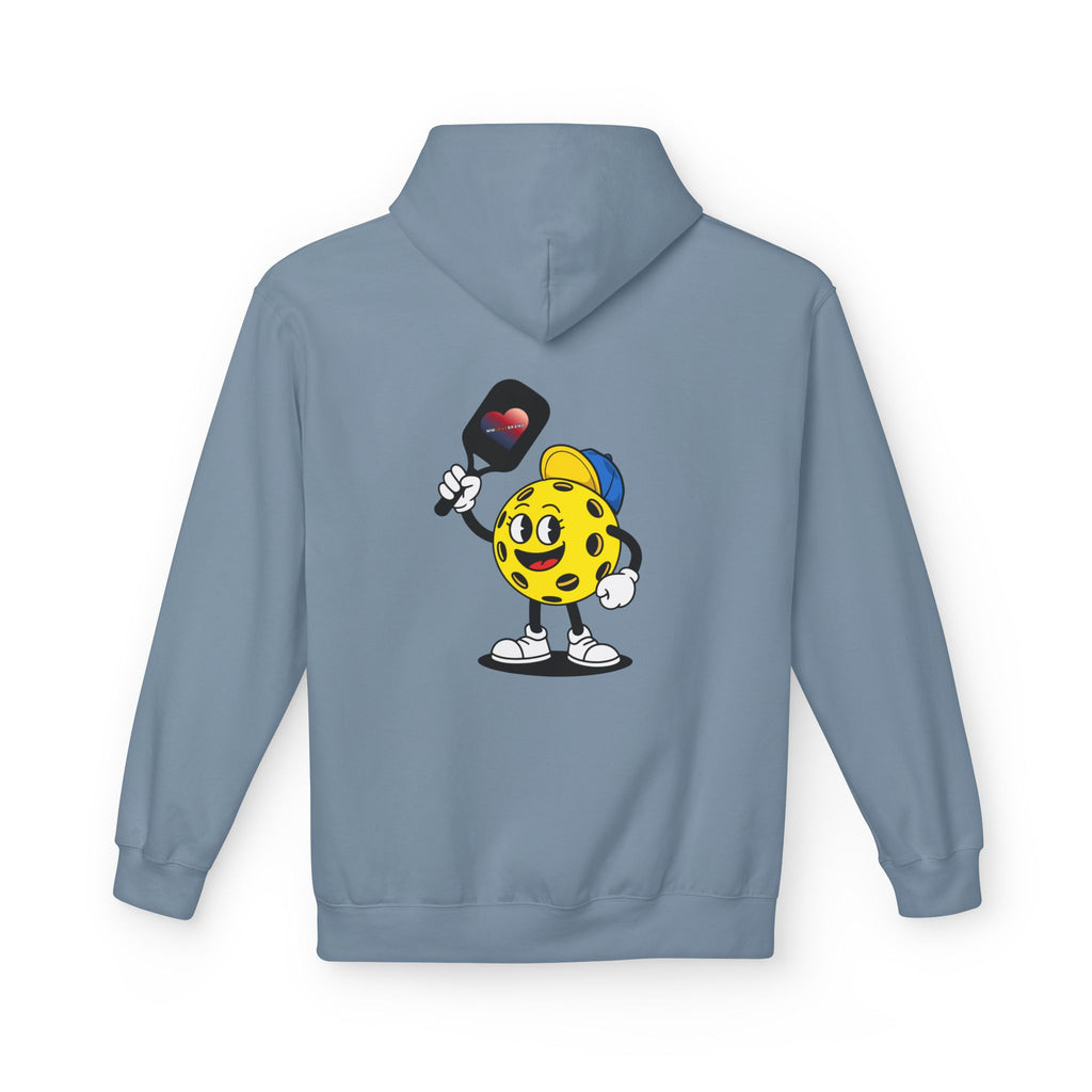 Pickleballer Rally Rascal Softstyle Fleece Hoodie | Cute Pickleball Swag | Bay Area Vibes & Sports Collection | Pickleballer Collection | MMLoveBrand