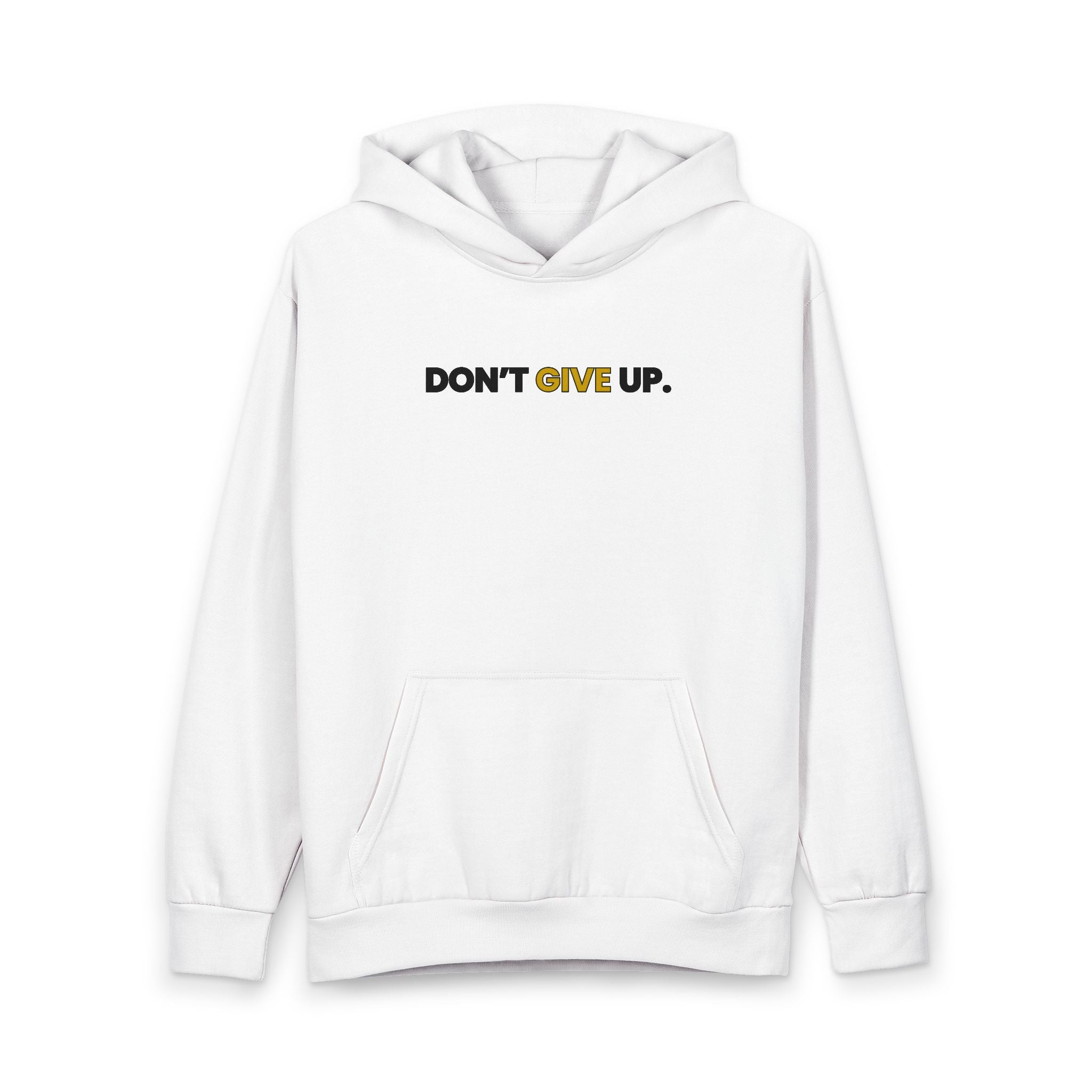 Don't Give Up Urban Pullover Hoodie | Christian Faith Apparel | Hustle Love Pray | Prayer Hoodie | Don't Give Up Collection | MMLoveBrand