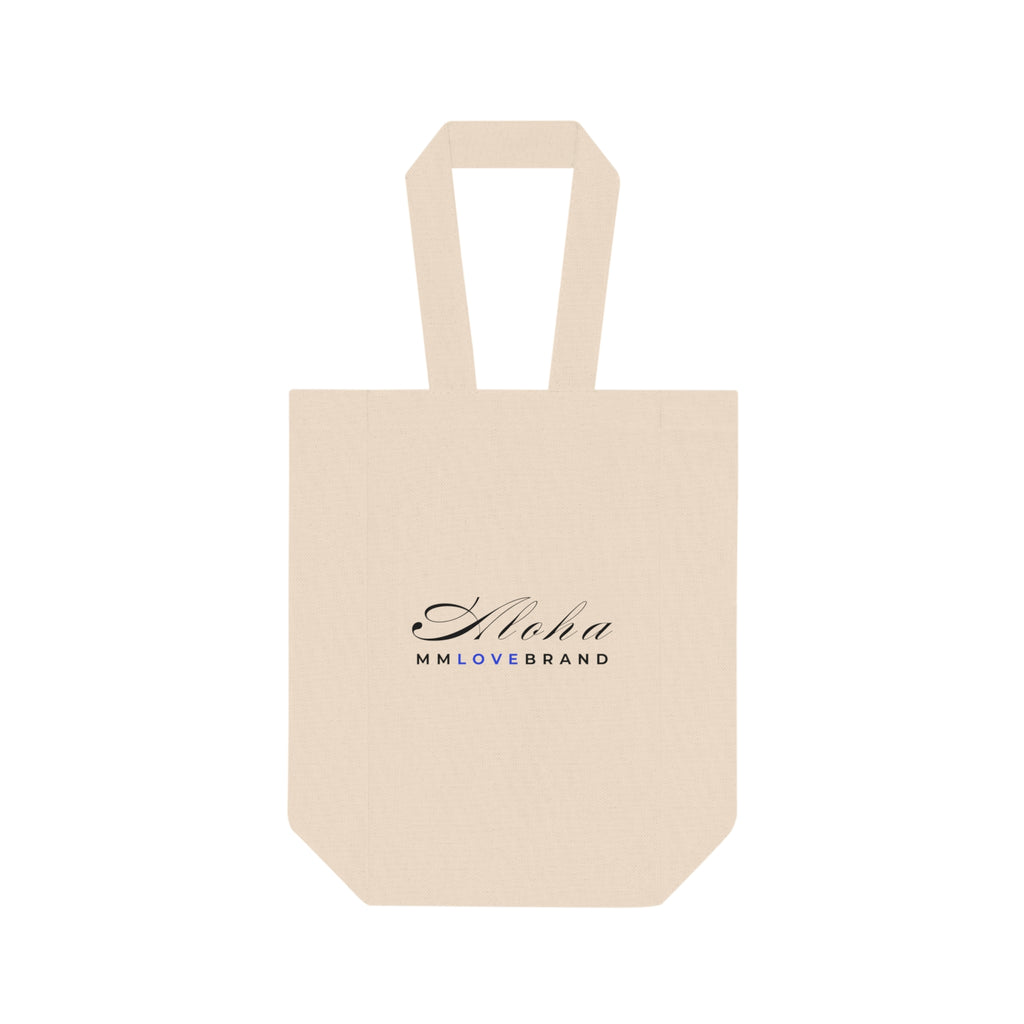 Double Wine Tote Bag | Wine Lover Gift | Aloha Wine Tote Bag | Bag Collection | MMLoveBrand