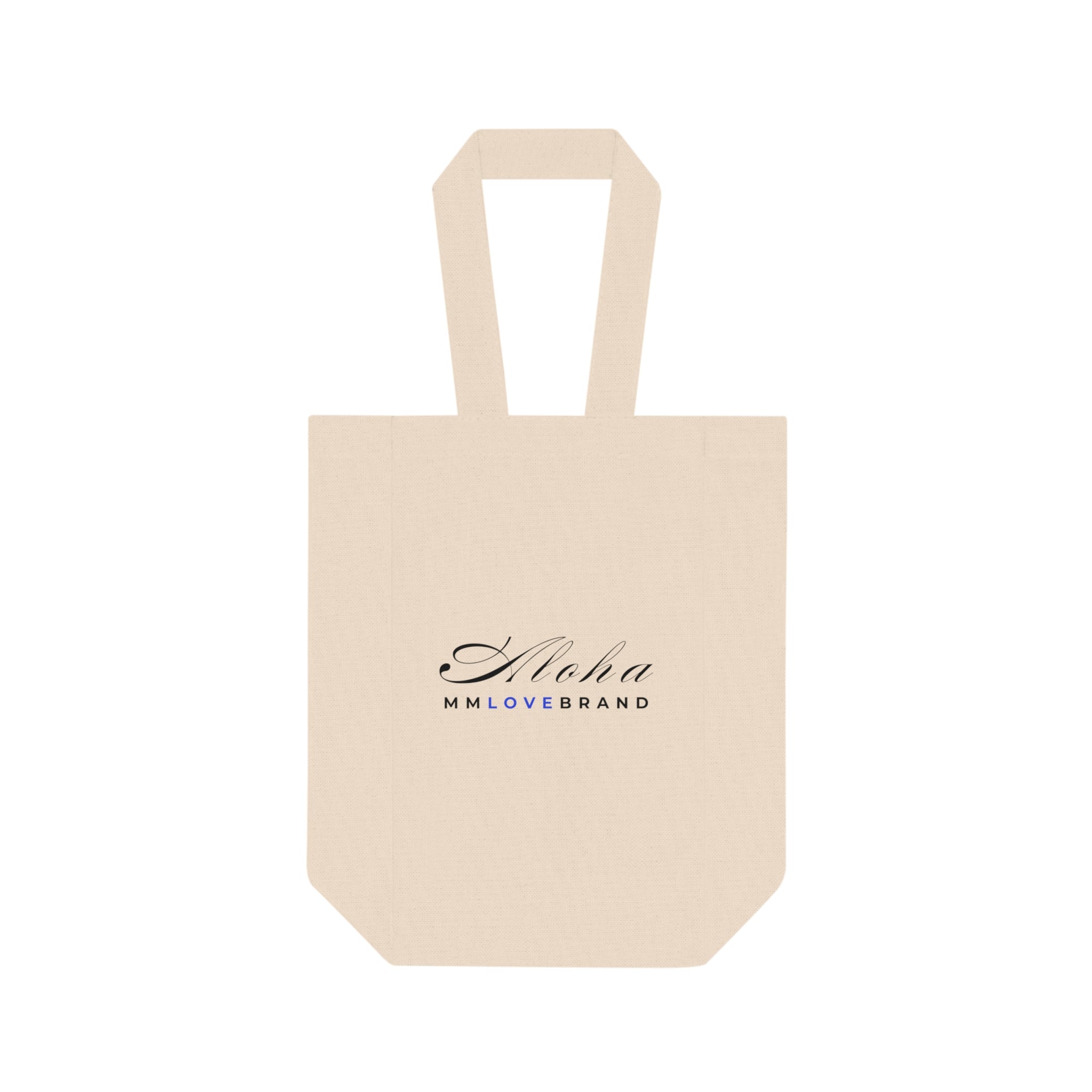 Double Wine Tote Bag | Wine Lover Gift | Aloha Wine Tote Bag | Bag Collection | MMLoveBrand