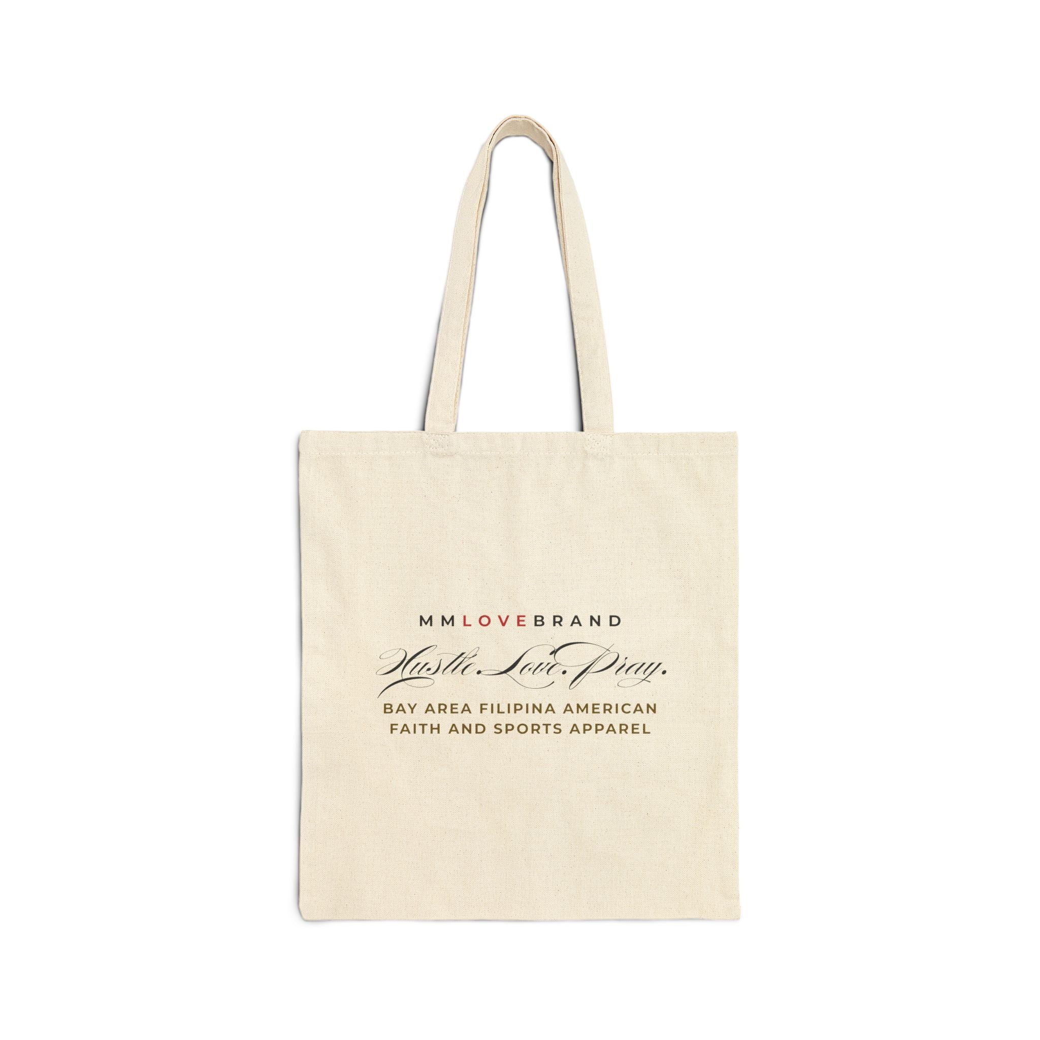Signature Aloha Logo Cotton Canvas Tote Bag | Aloha Street Club Collection | MMLovebrand