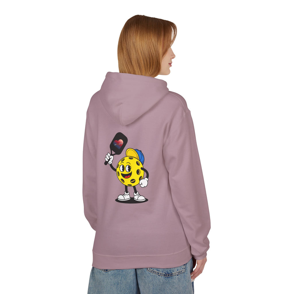 Pickleballer Rally Rascal Softstyle Fleece Hoodie | Cute Pickleball Swag | Bay Area Vibes & Sports Collection | Pickleballer Collection | MMLoveBrand
