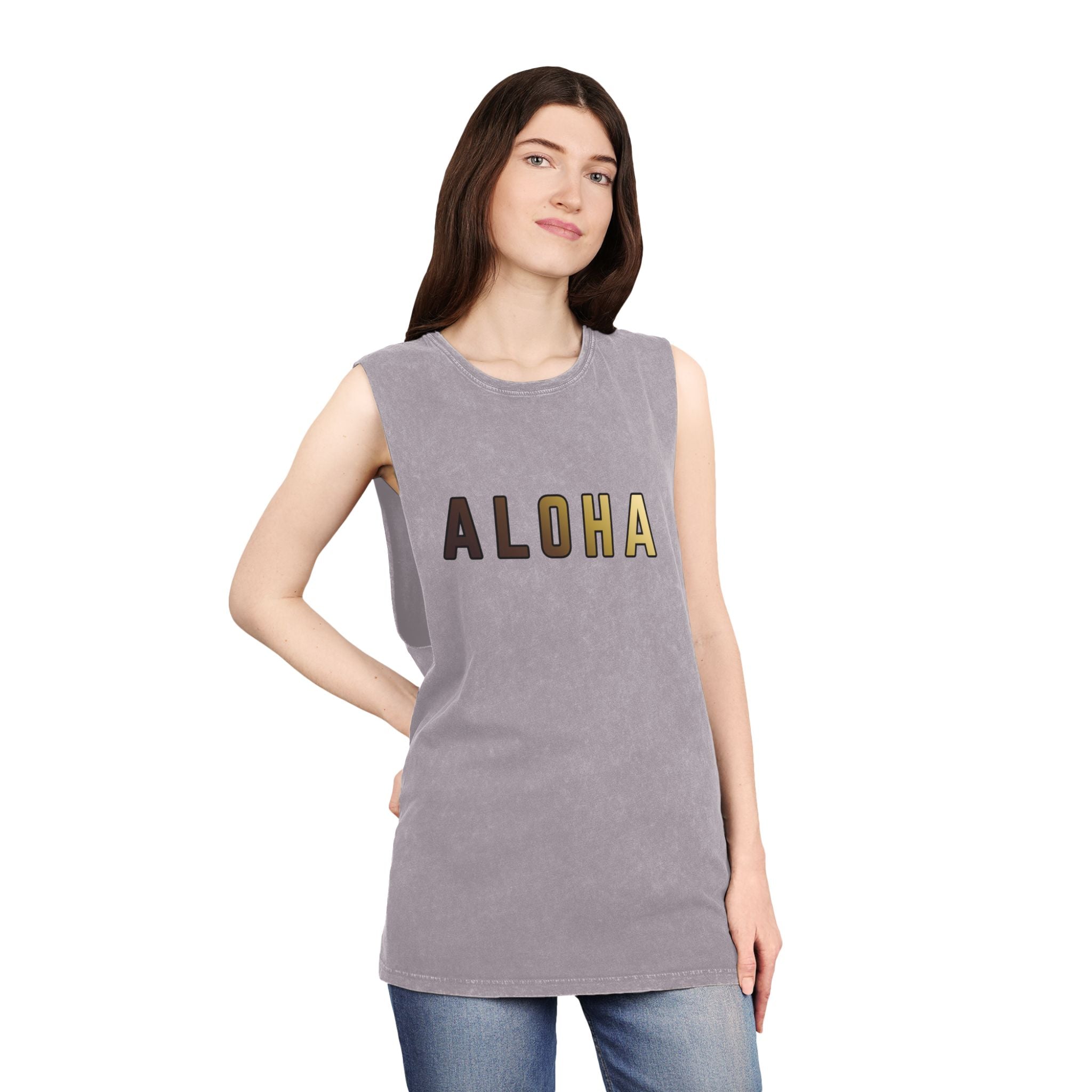 Aloha Bae Tank Top | Aloha Tank Top | Aloha Street Club Collection | MMLoveBrand