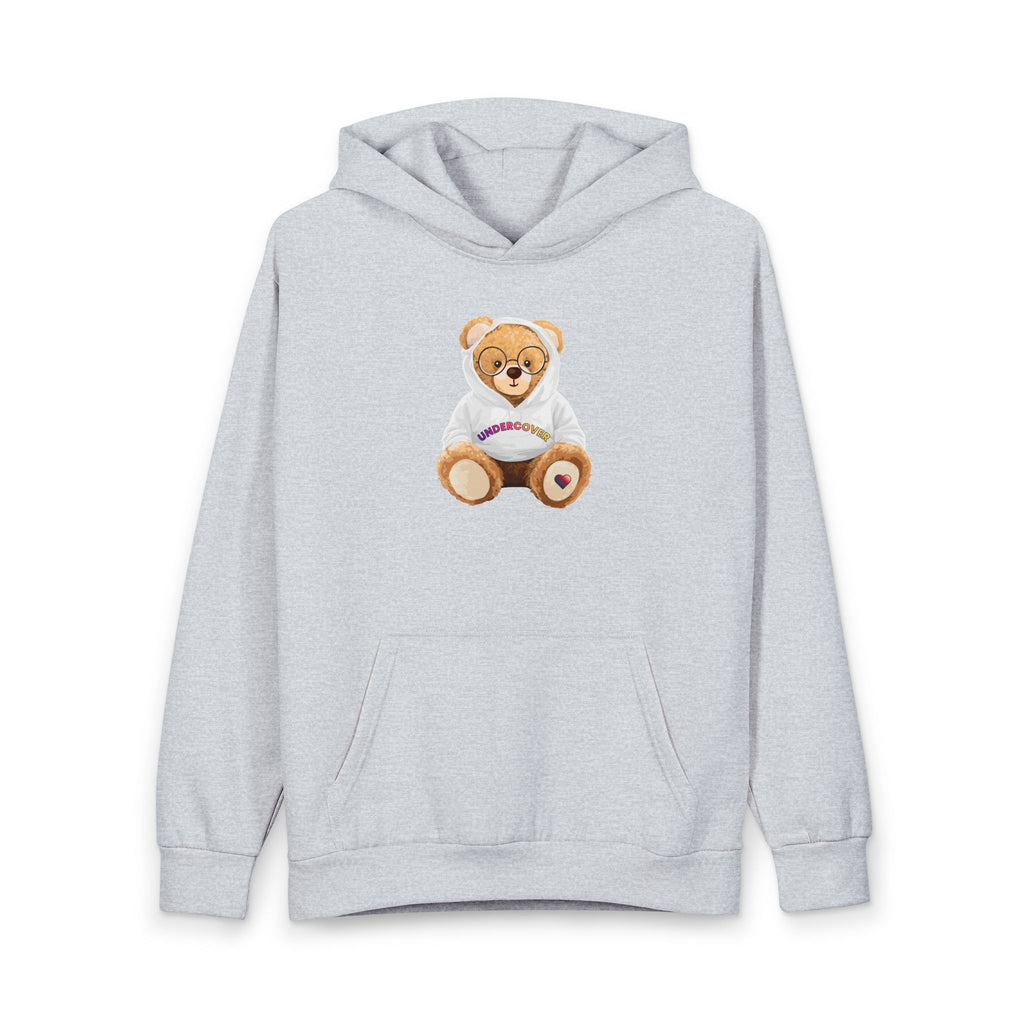 Undercover Pickleballer Bae Bear Urban Pullover Hoodie | Pickleball Swag | Bay Area Vibes & Sports Collection | Pickleballer Collection | Bae Bear Collection | MMLoveBrand