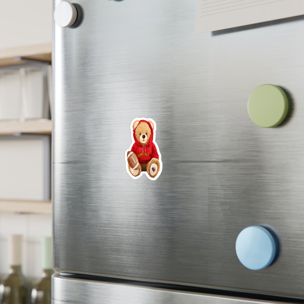 Game Day Bae Bear Vinyl Decal | Football Sticker | Bay Area Vibes & Sports Collection | Bae Bear Collection | MMLoveBrand