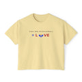 You + Me + Pickleball Women's Boxy Tee | Pickleball Swag | Pickleball Crop Top Pickleballer Collection | Bay Area Vibes & Sports Collection | MMLoveBrand