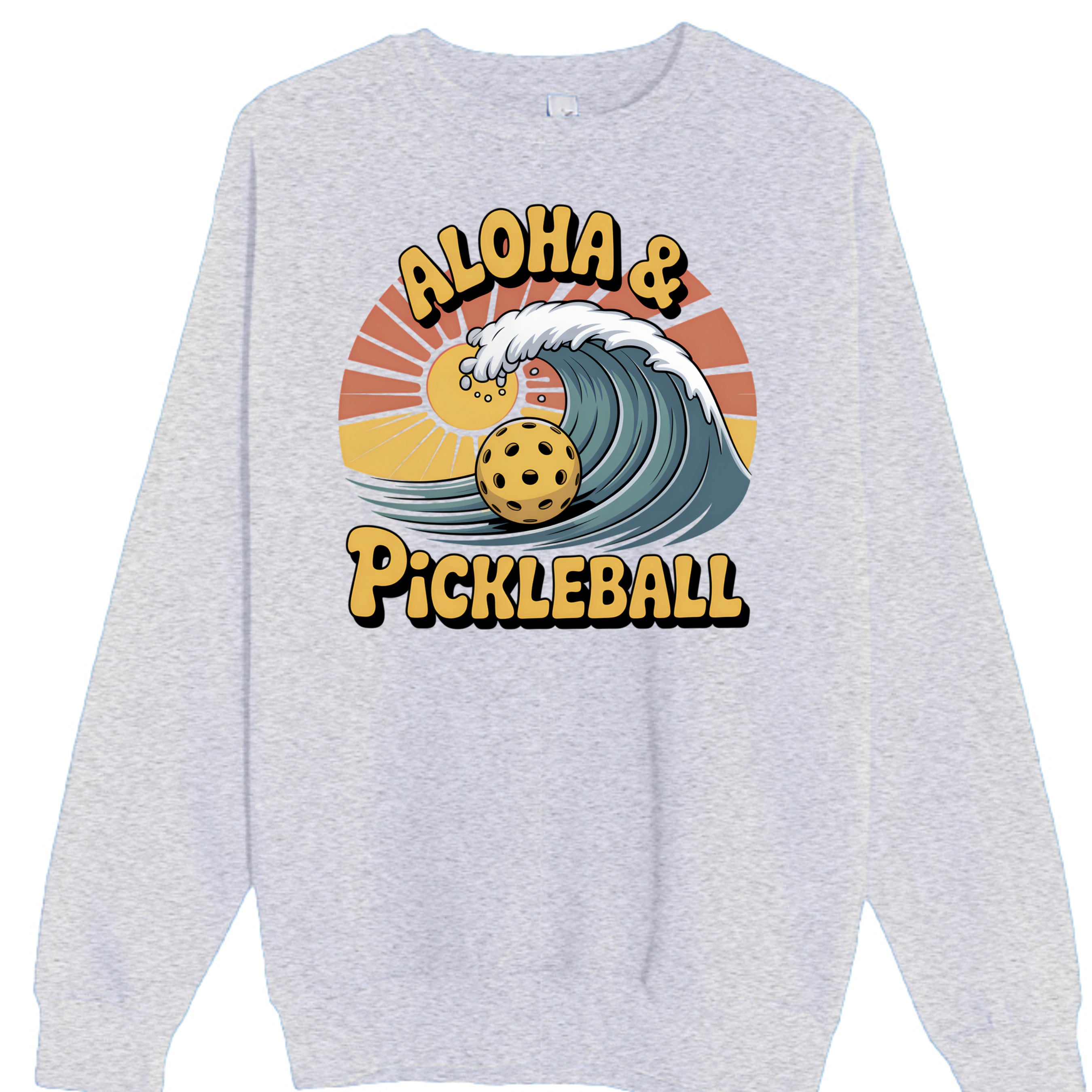 HEATHER GREY - LS14004 - FRONT